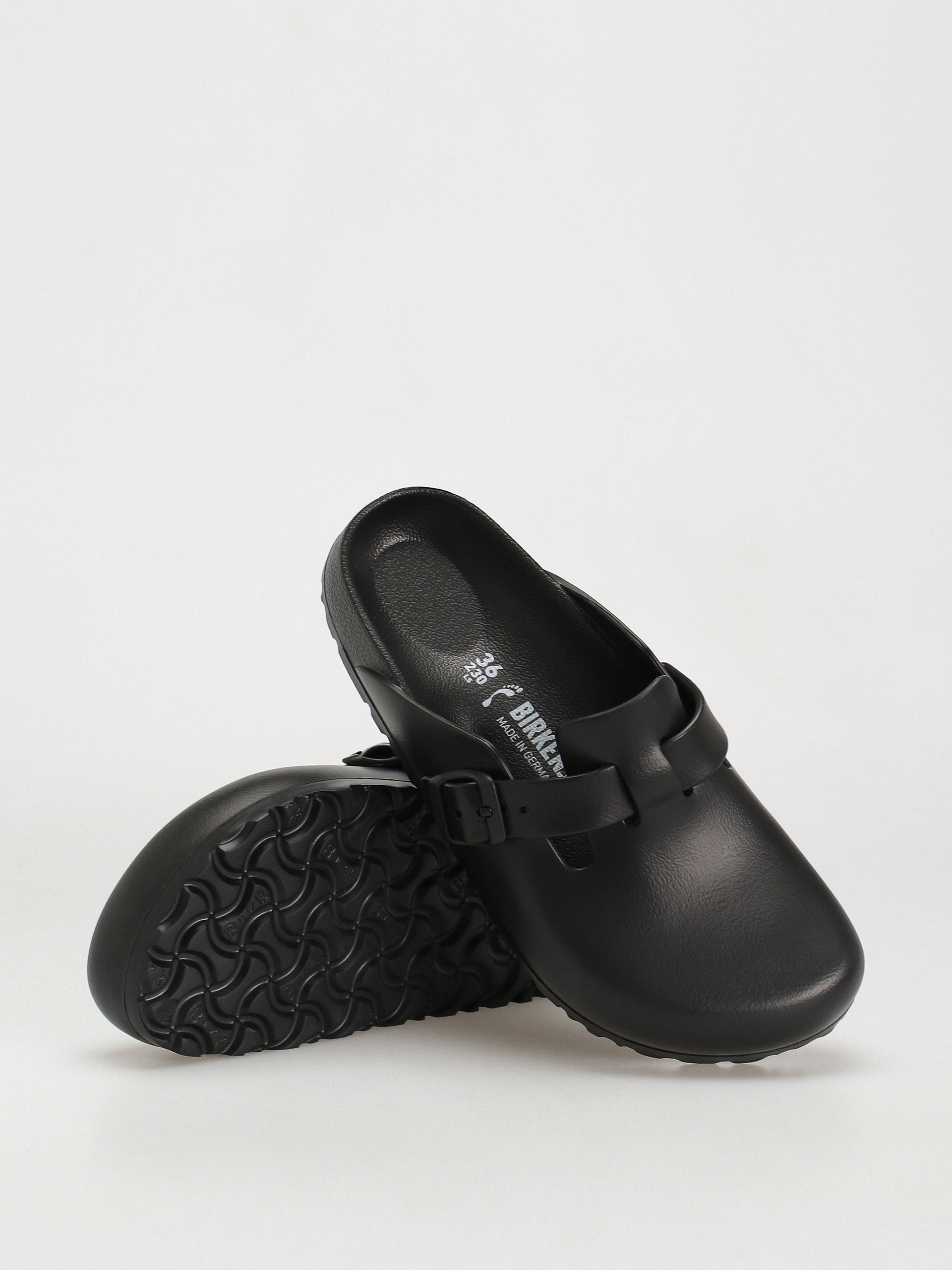 Šľapky Birkenstock Boston EVA Narrow Wmn (black)