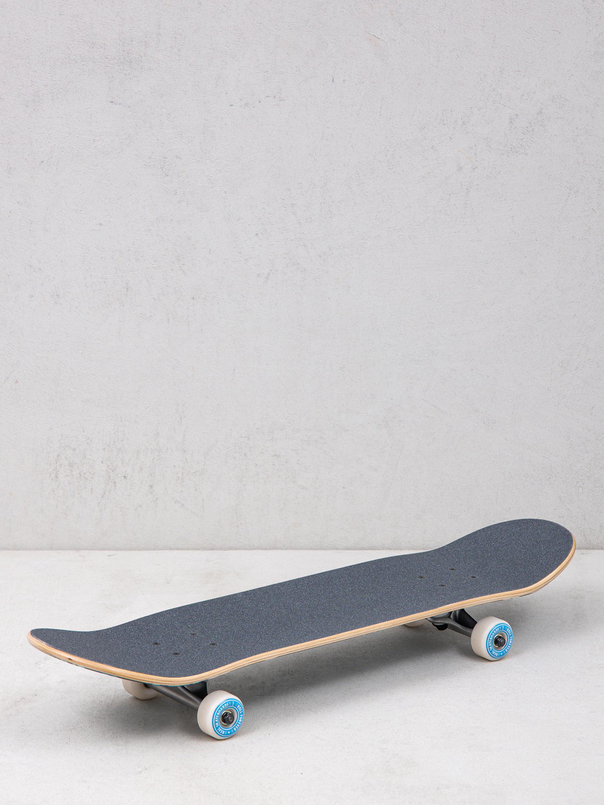 Skateboard Real Stealth Ovals (black/blue)