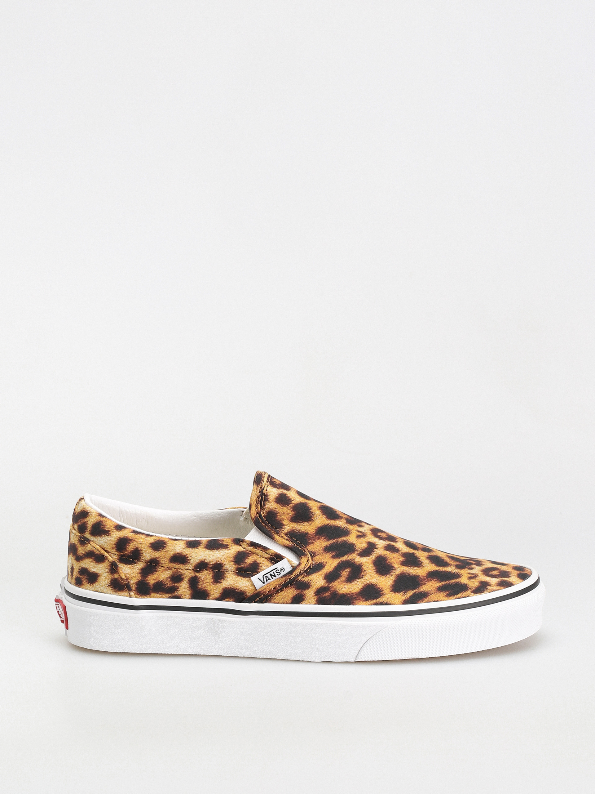 Topánky Vans Classic Slip On (leopard black/true white)
