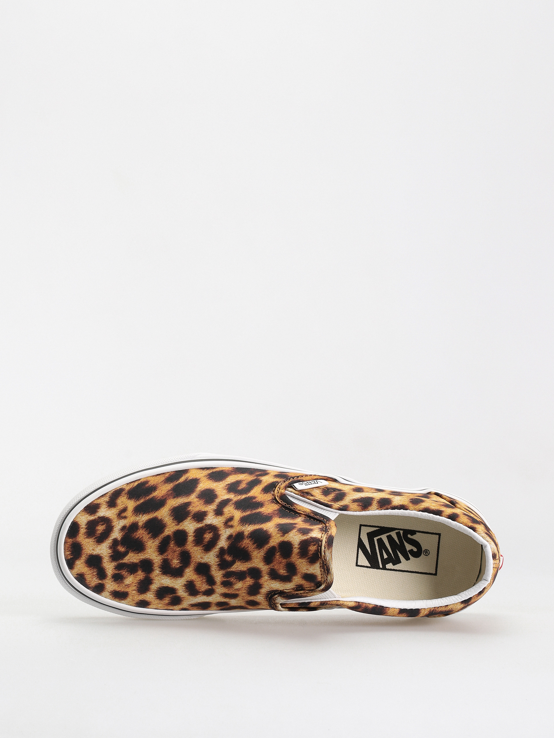 Topánky Vans Classic Slip On (leopard black/true white)