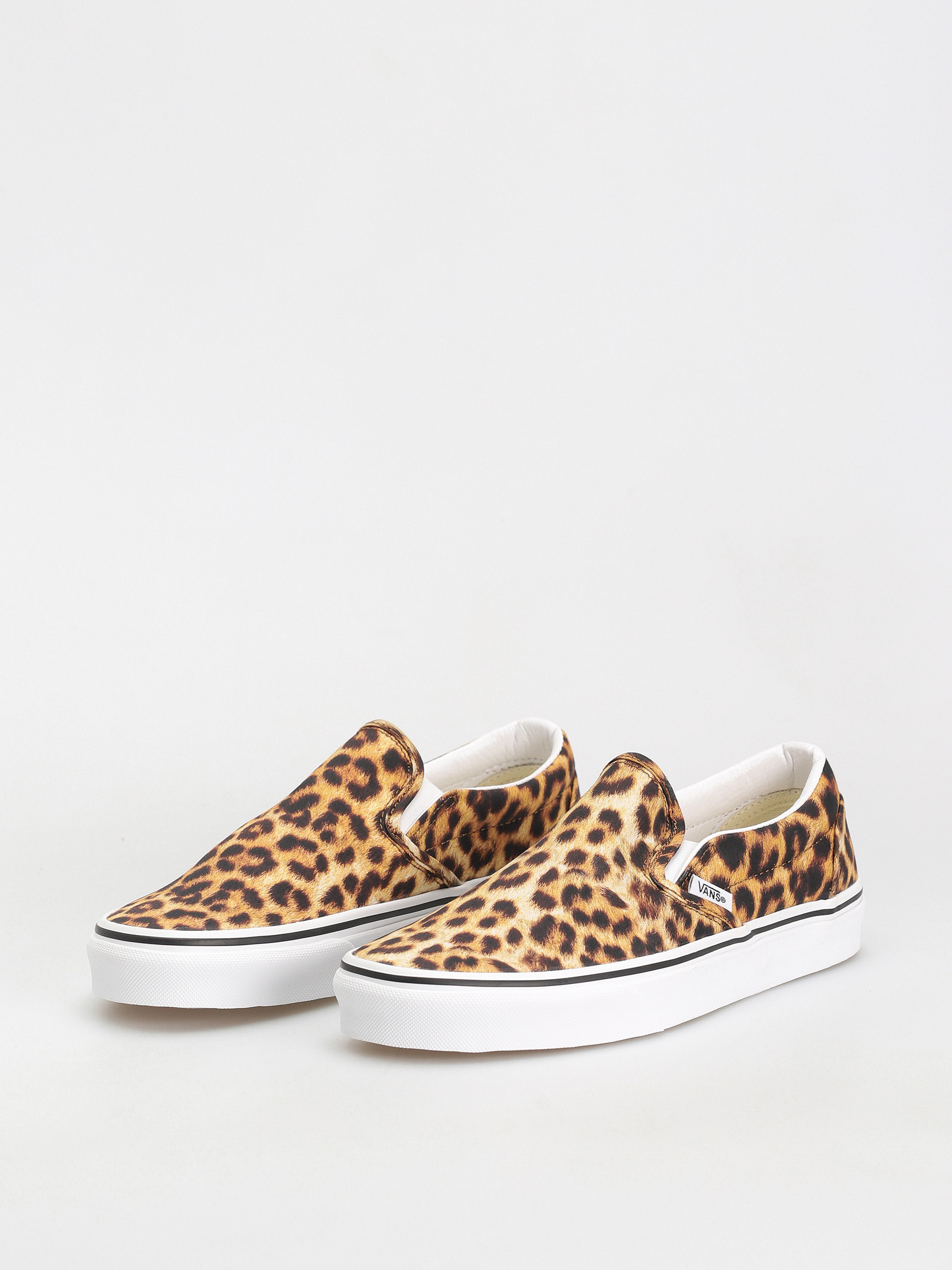 Topánky Vans Classic Slip On (leopard black/true white)