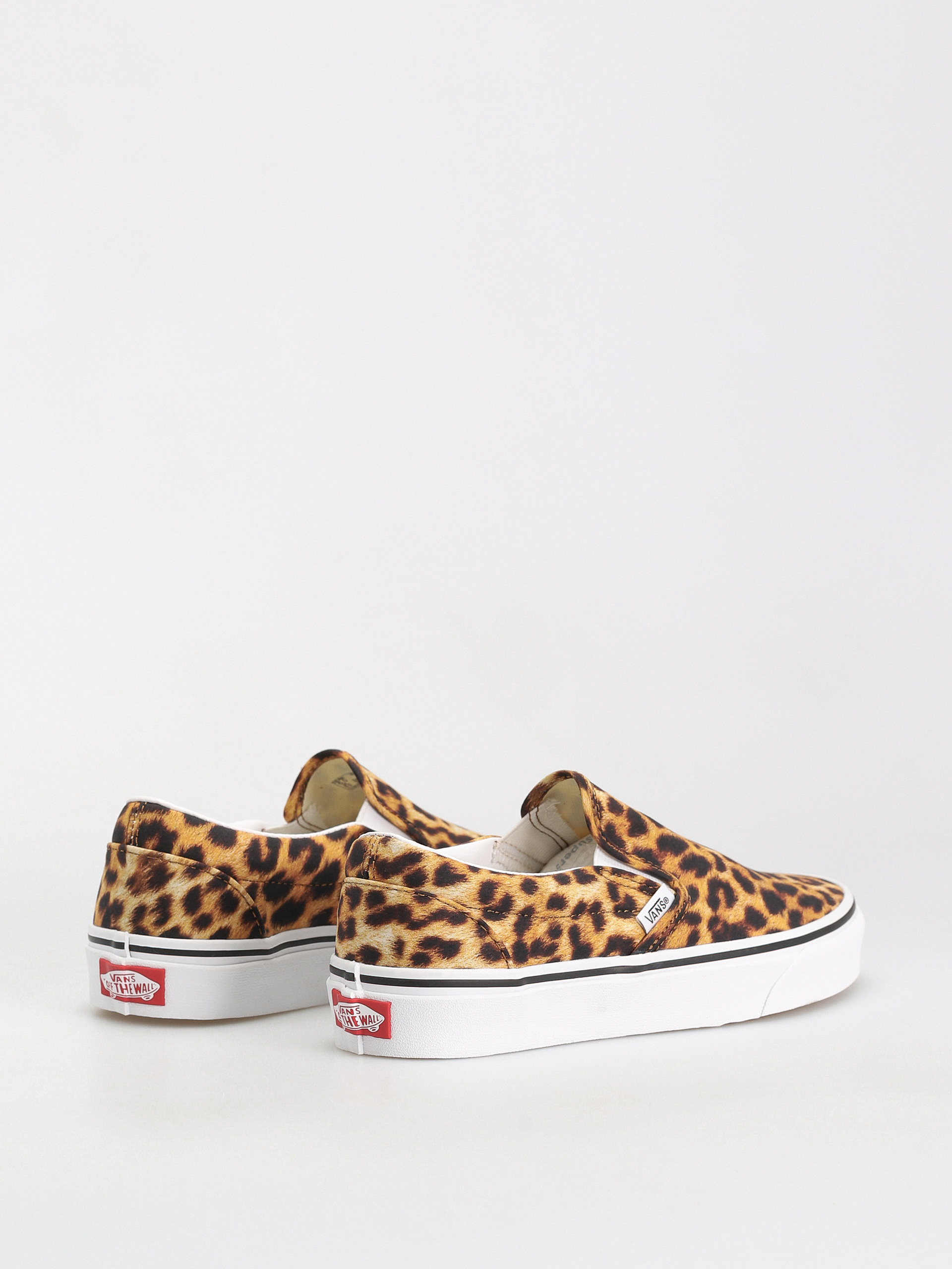Topánky Vans Classic Slip On (leopard black/true white)