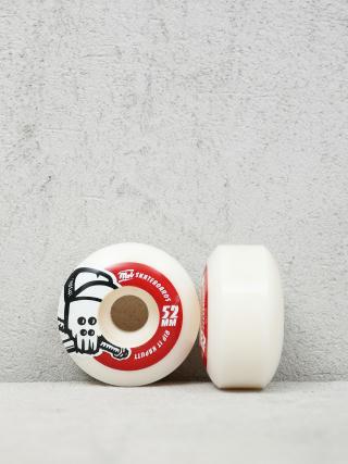 Kolieska Mob Skateboards Skull (white/red)