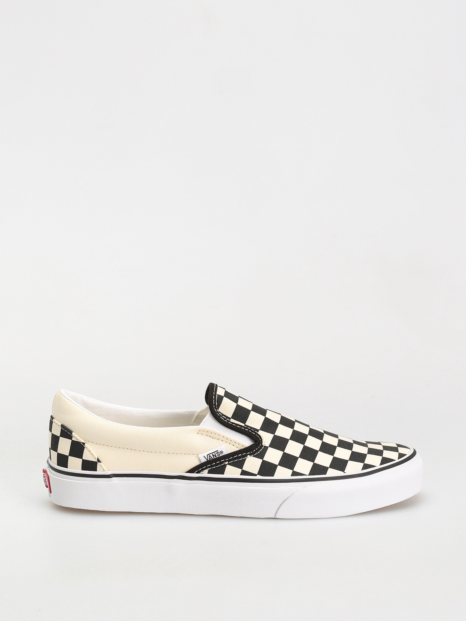 Topu00e1nky Vans Classic Slip On (blk whtchckerboard/white)