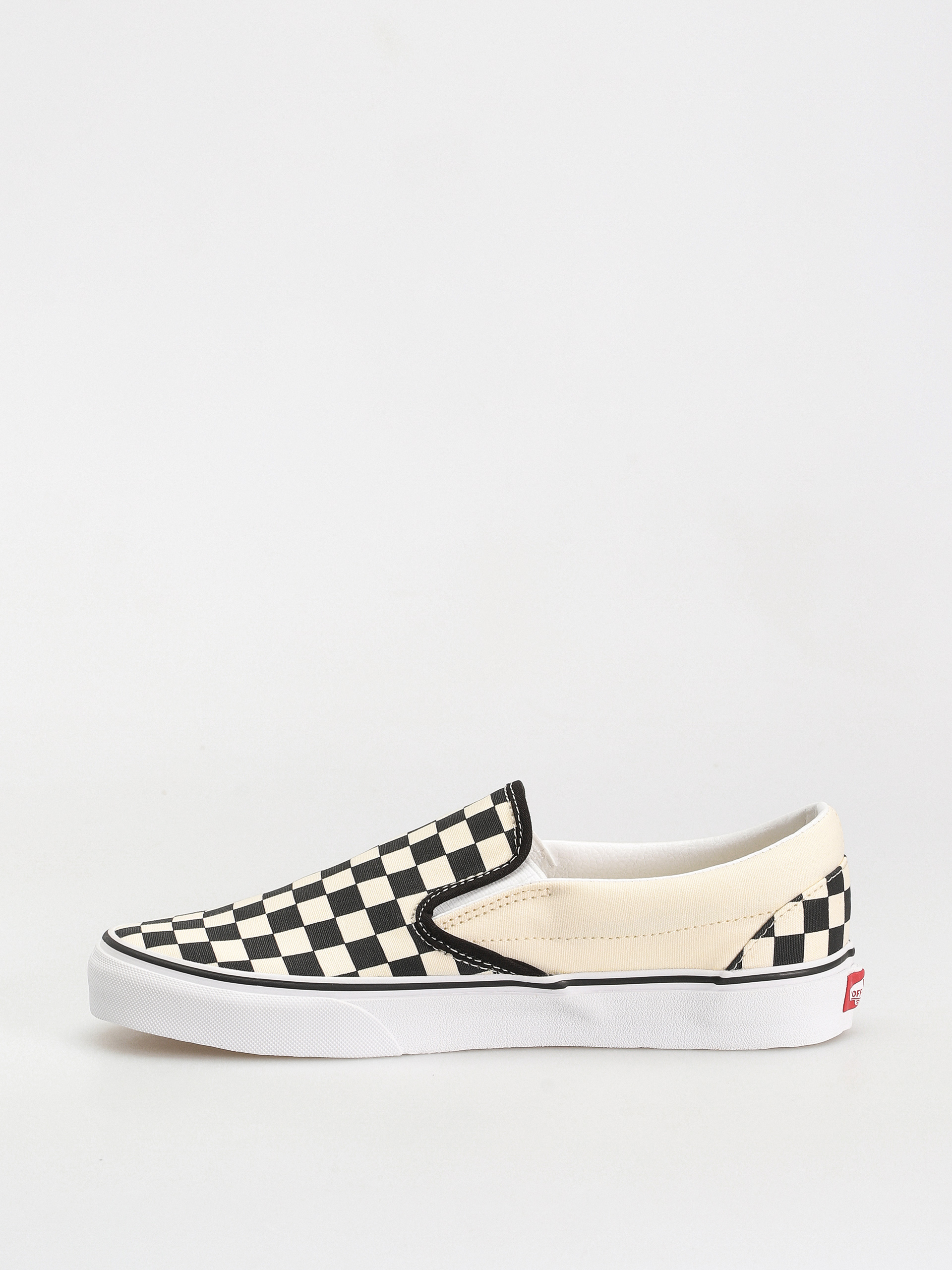 Topánky Vans Classic Slip On (blk whtchckerboard/white)
