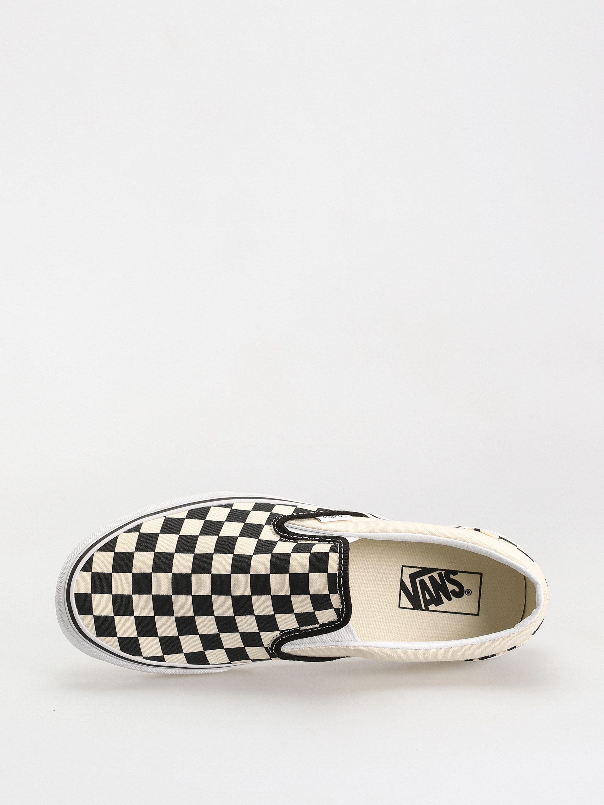 Topánky Vans Classic Slip On (blk whtchckerboard/white)