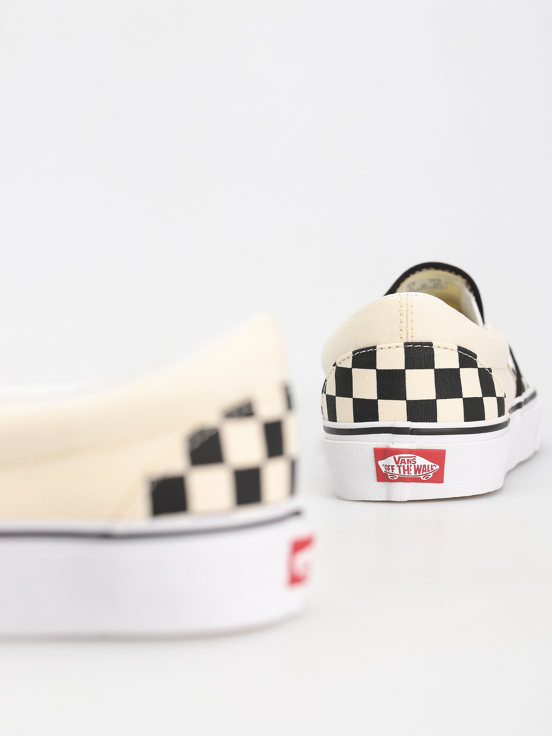 Topánky Vans Classic Slip On (blk whtchckerboard/white)