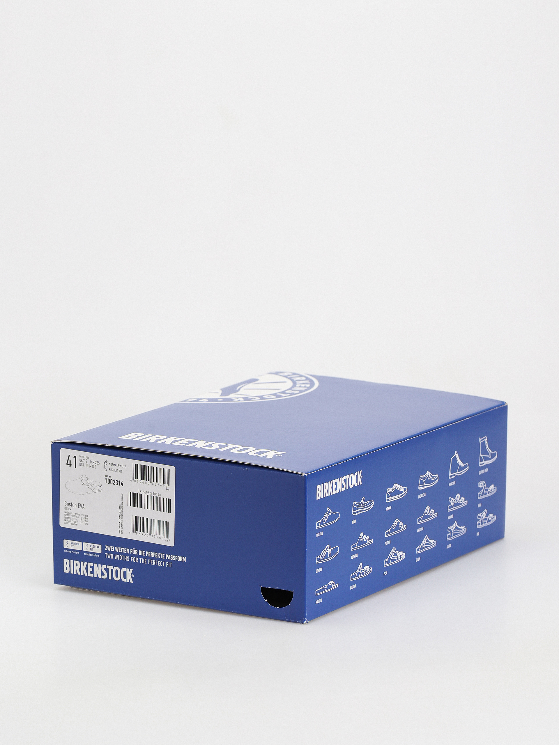 Šľapky Birkenstock Boston EVA Regular (black)