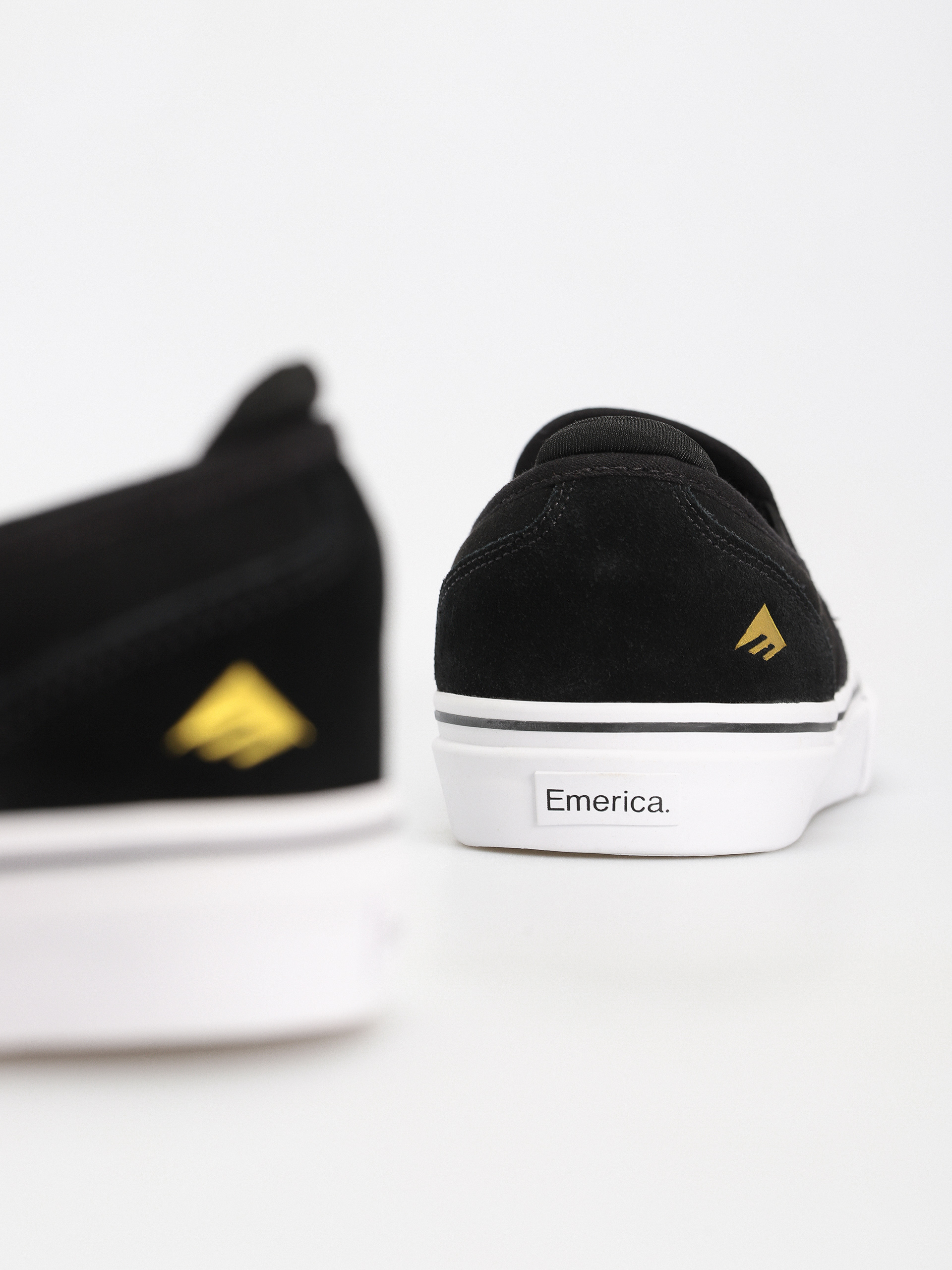 Topánky Emerica Wino G6 Slip On (black/white/gold)