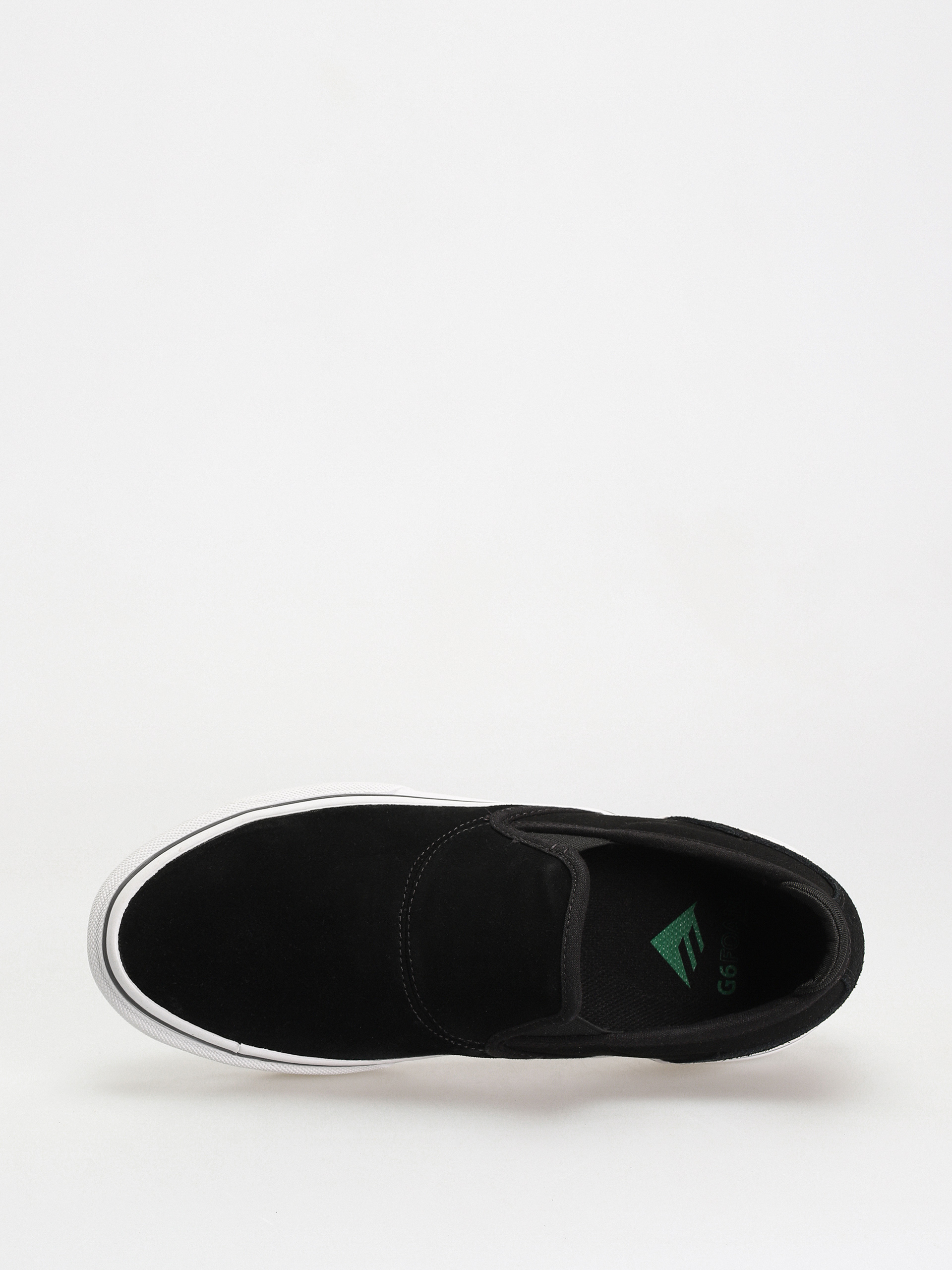 Topánky Emerica Wino G6 Slip On (black/white/gold)