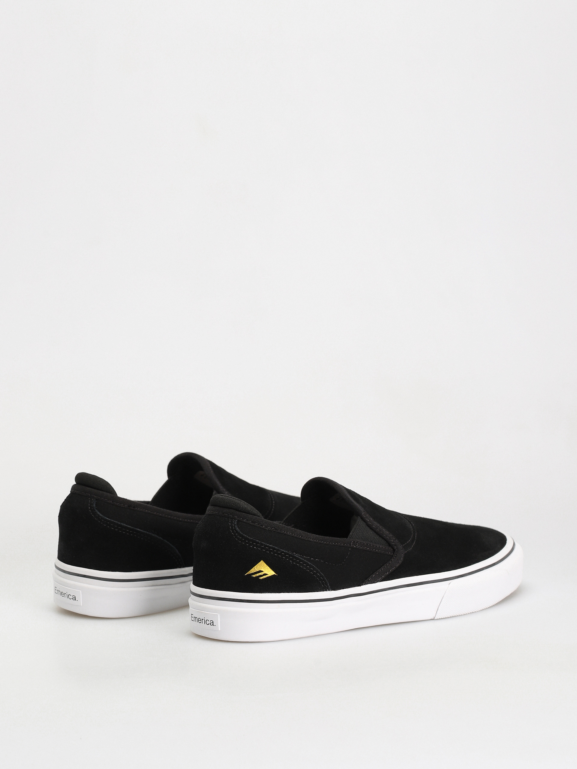 Topánky Emerica Wino G6 Slip On (black/white/gold)