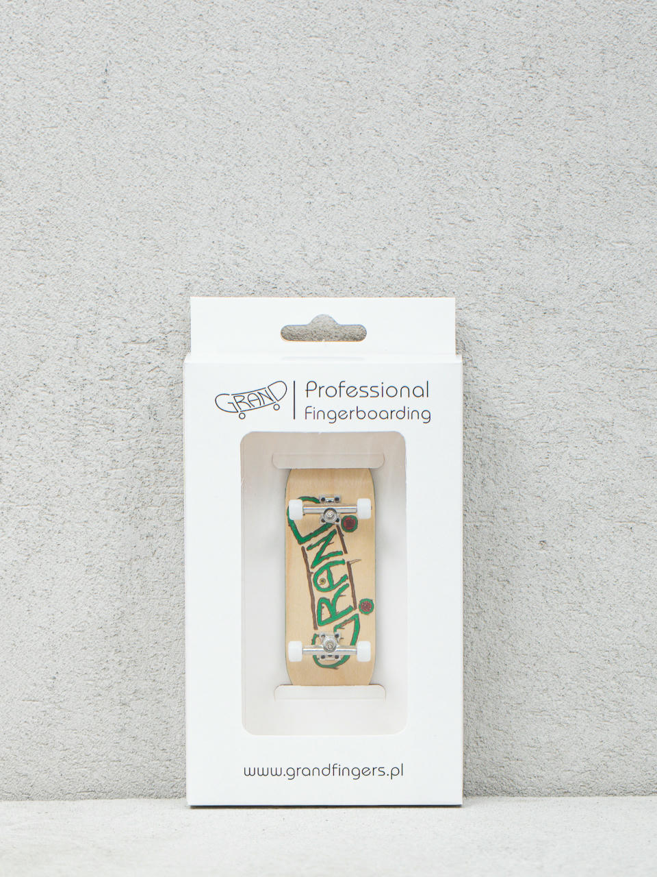 Fingerboard Grand Fingers Grand Big Logo (natural/silver)