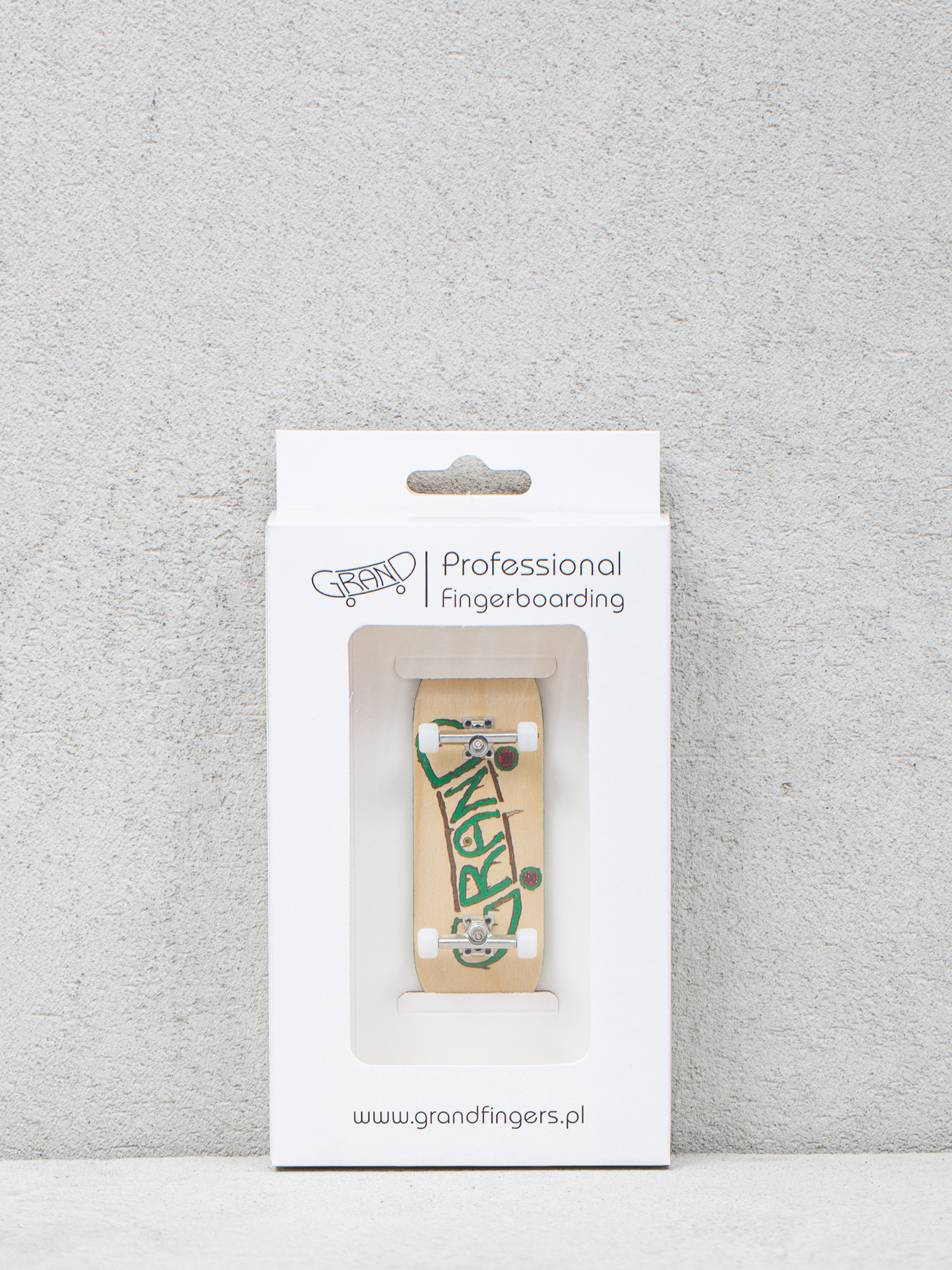 Fingerboard Grand Fingers Grand Big Logo (natural/silver)