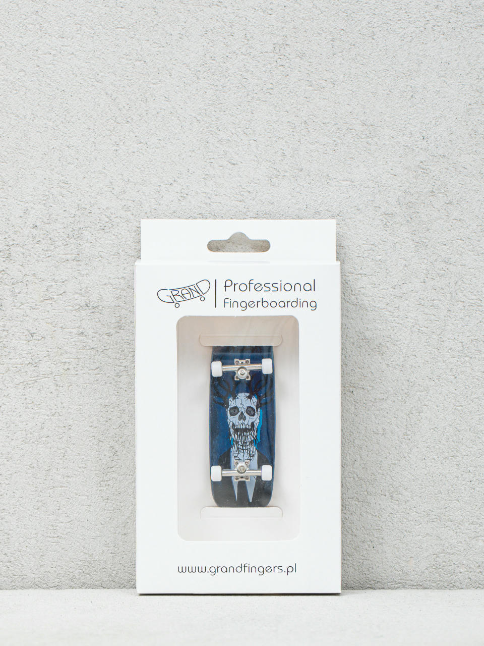 Fingerboard Grand Fingers Skull Deer (dark navy/silver)