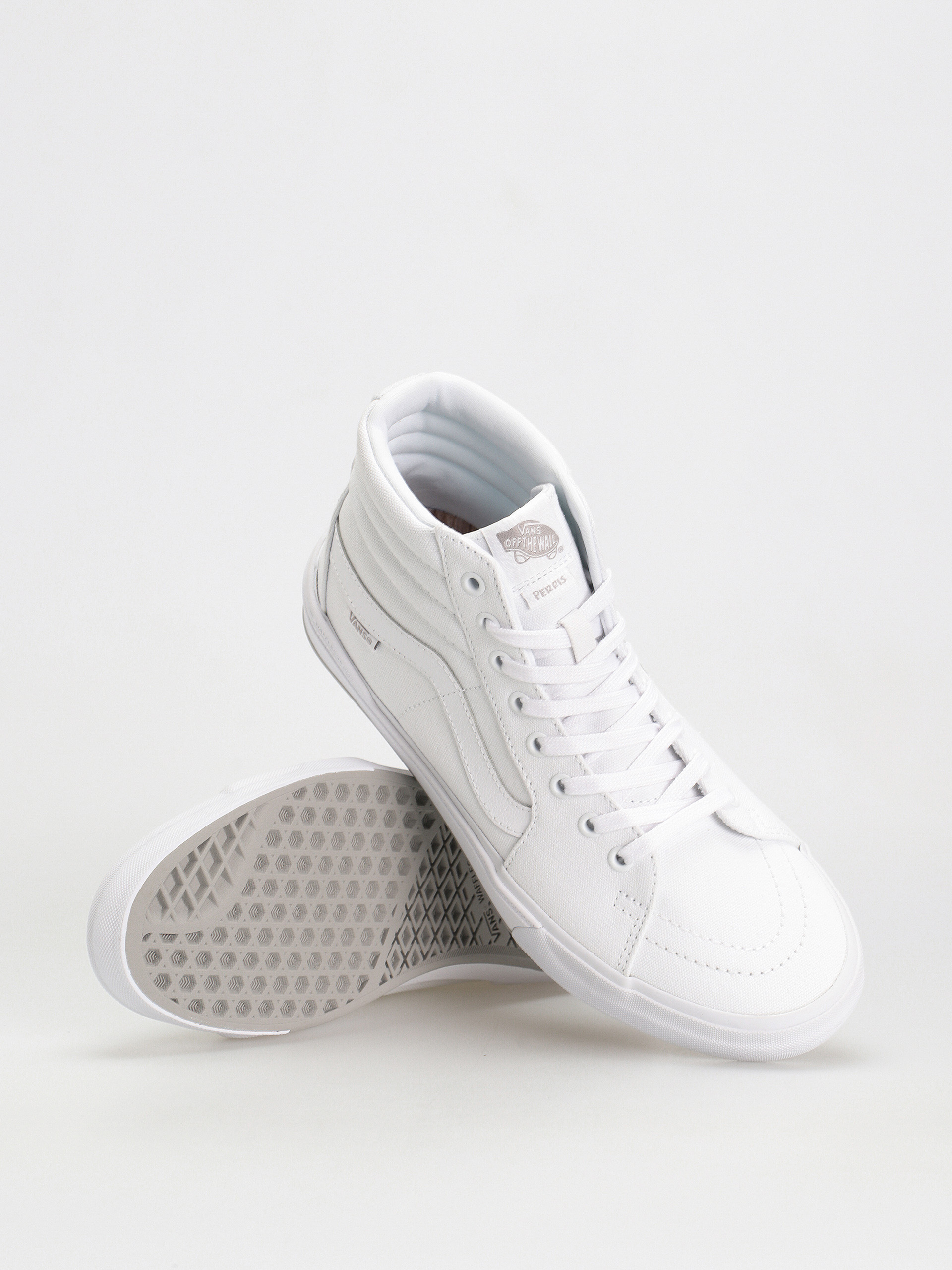 Topánky Vans Bmx Sk8 Hi (perris benegas white/grey)