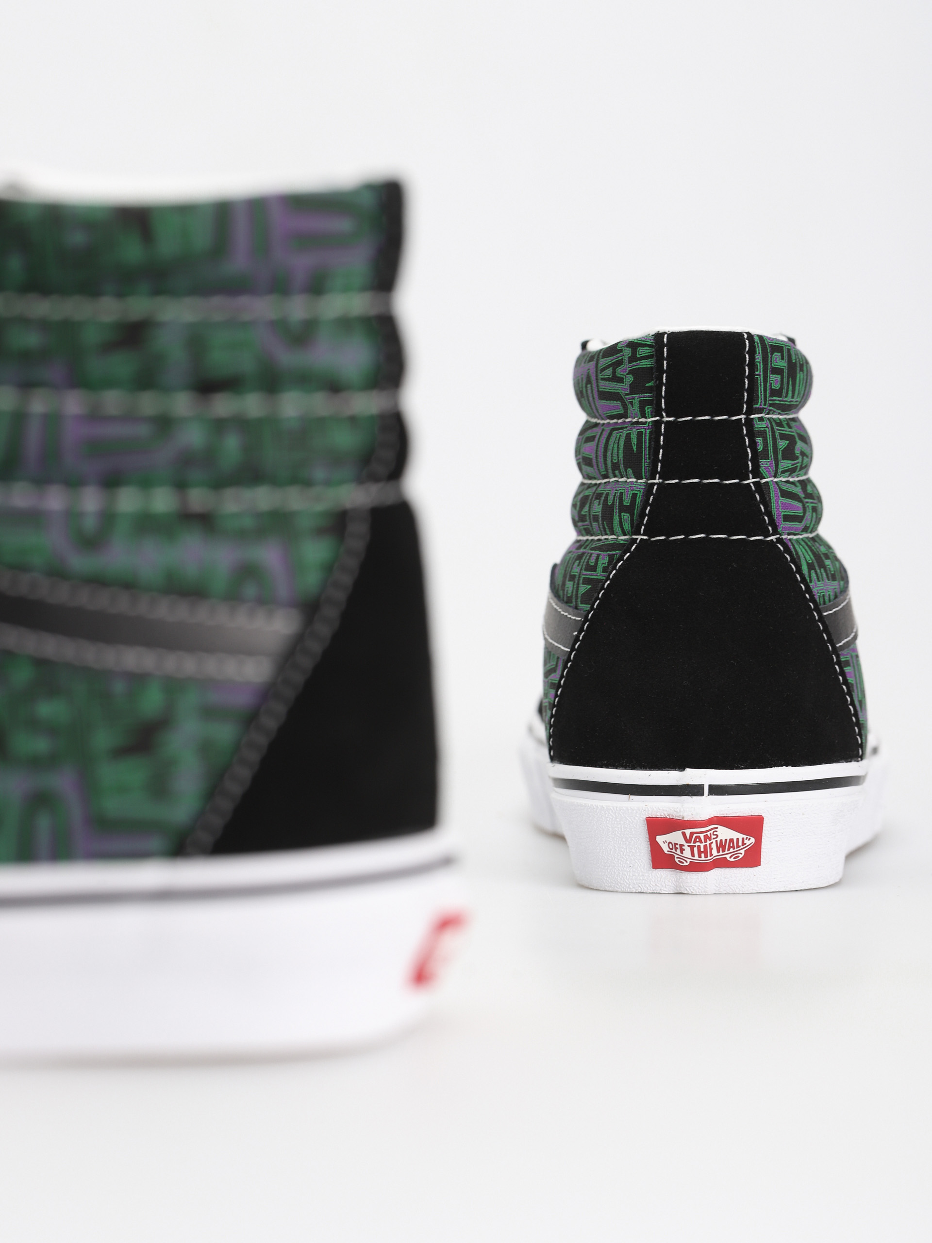 Topánky Vans Sk8 Hi (black/purple)