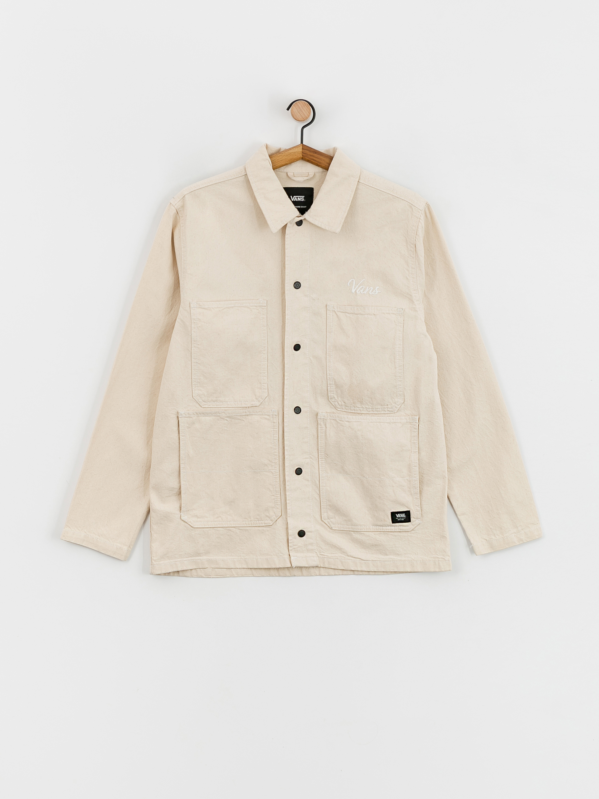 Bunda Vans Hickory Stripe Drill Chore Coat (natural)