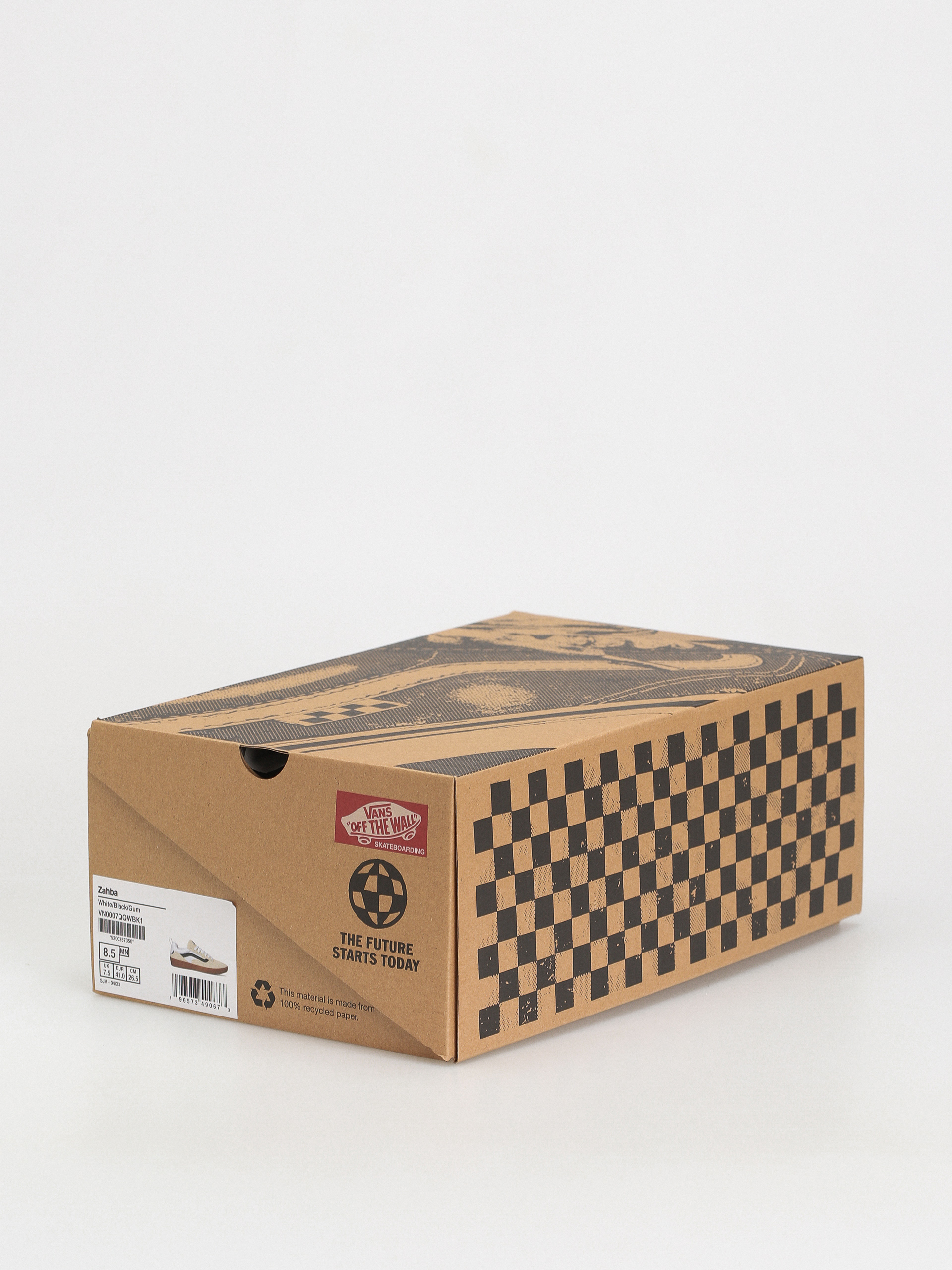 Topánky Vans Zahba (white/black/gum)