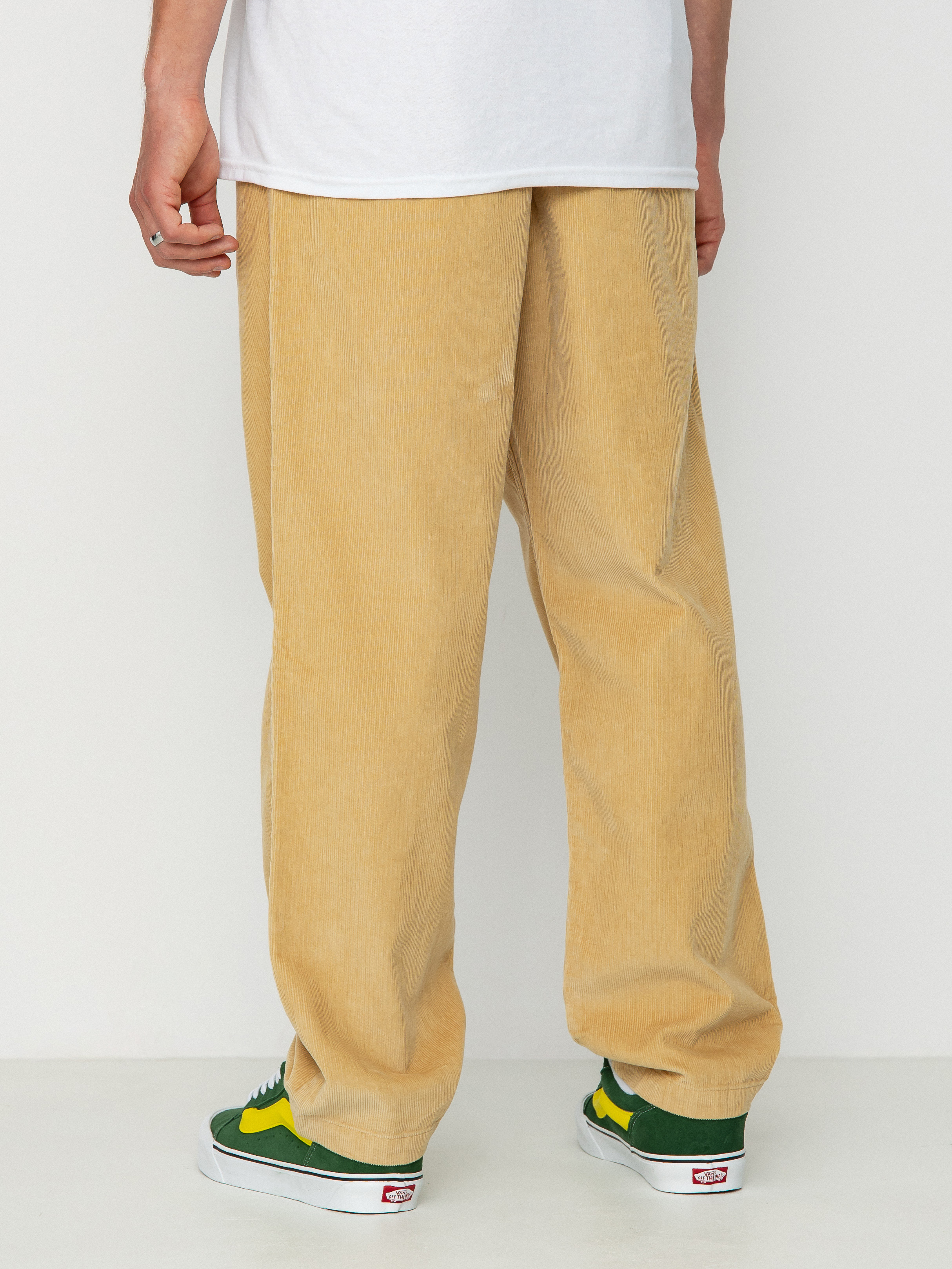 Nohavice Vans Authentic Chino Cord Loosetprd Pl Td (taos taupe)