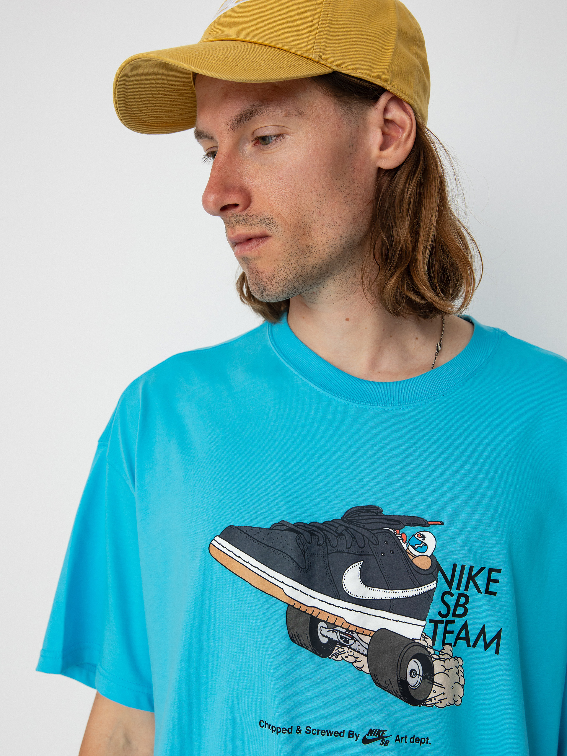 Tričko Nike SB Dunkteam (baltic blue)