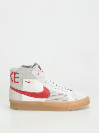 Topánky Nike SB Zoom Blazer Mid Prm (summit white/university red)