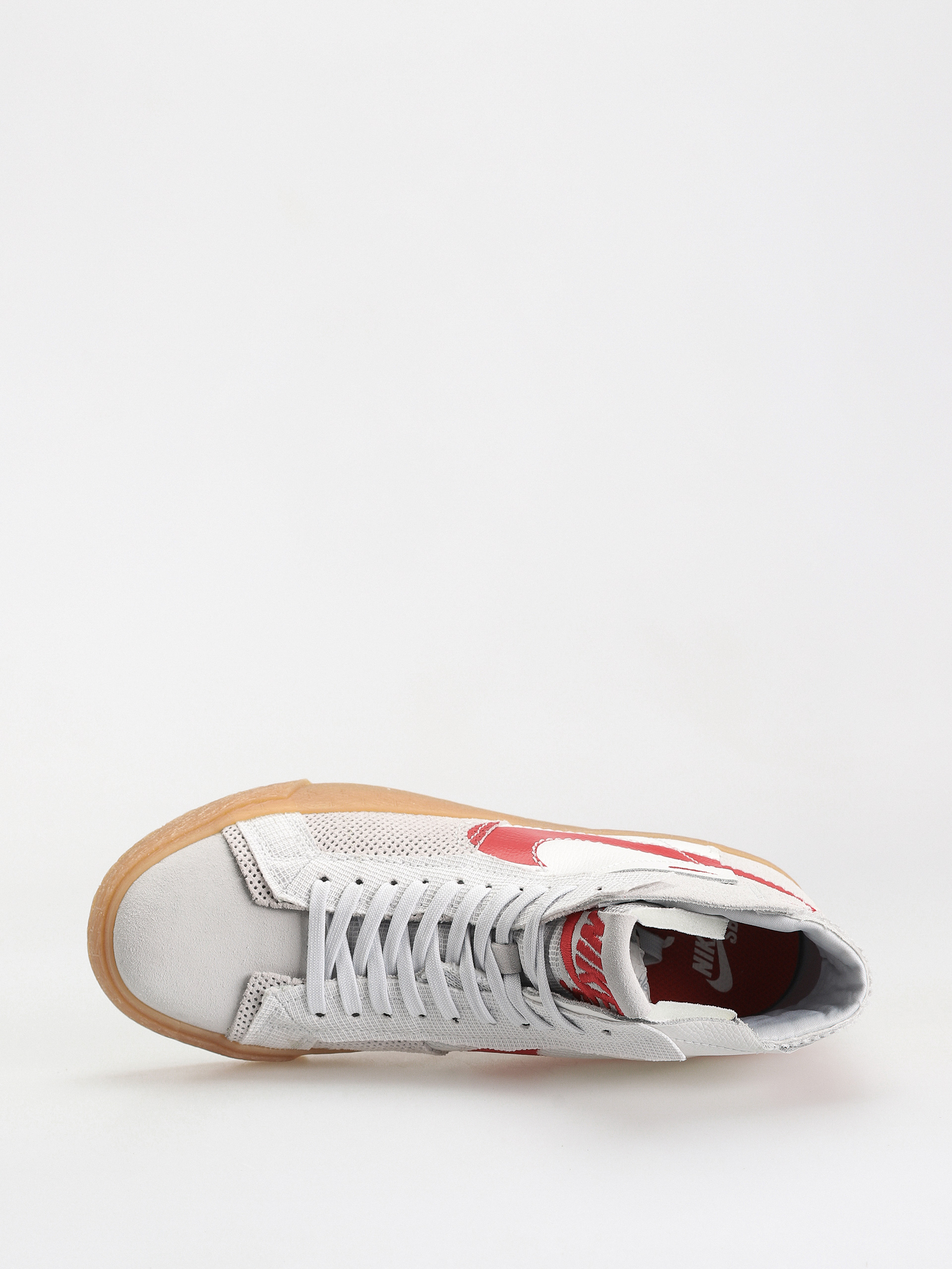 Topánky Nike SB Zoom Blazer Mid Prm (summit white/university red)
