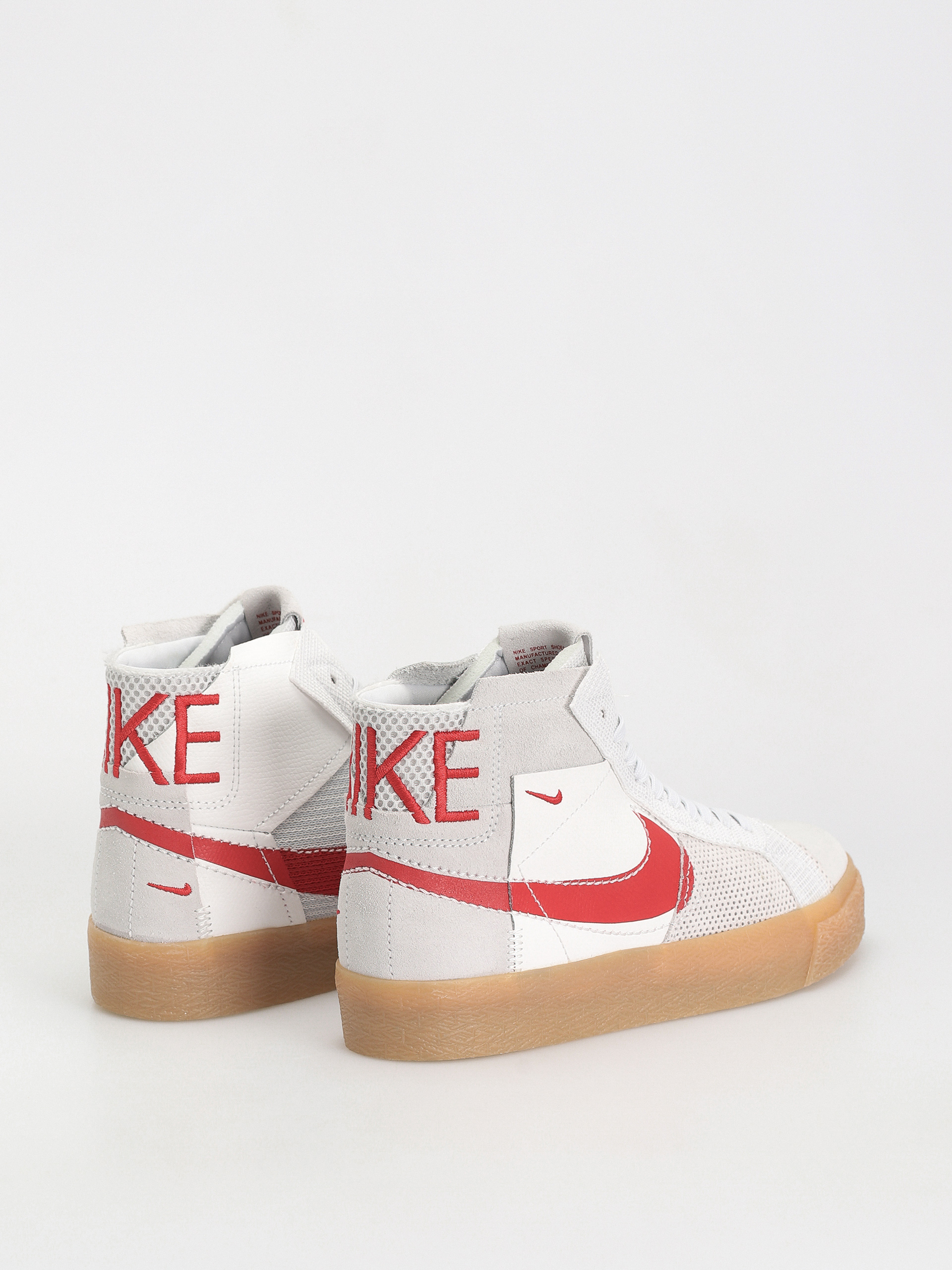 Topánky Nike SB Zoom Blazer Mid Prm (summit white/university red)