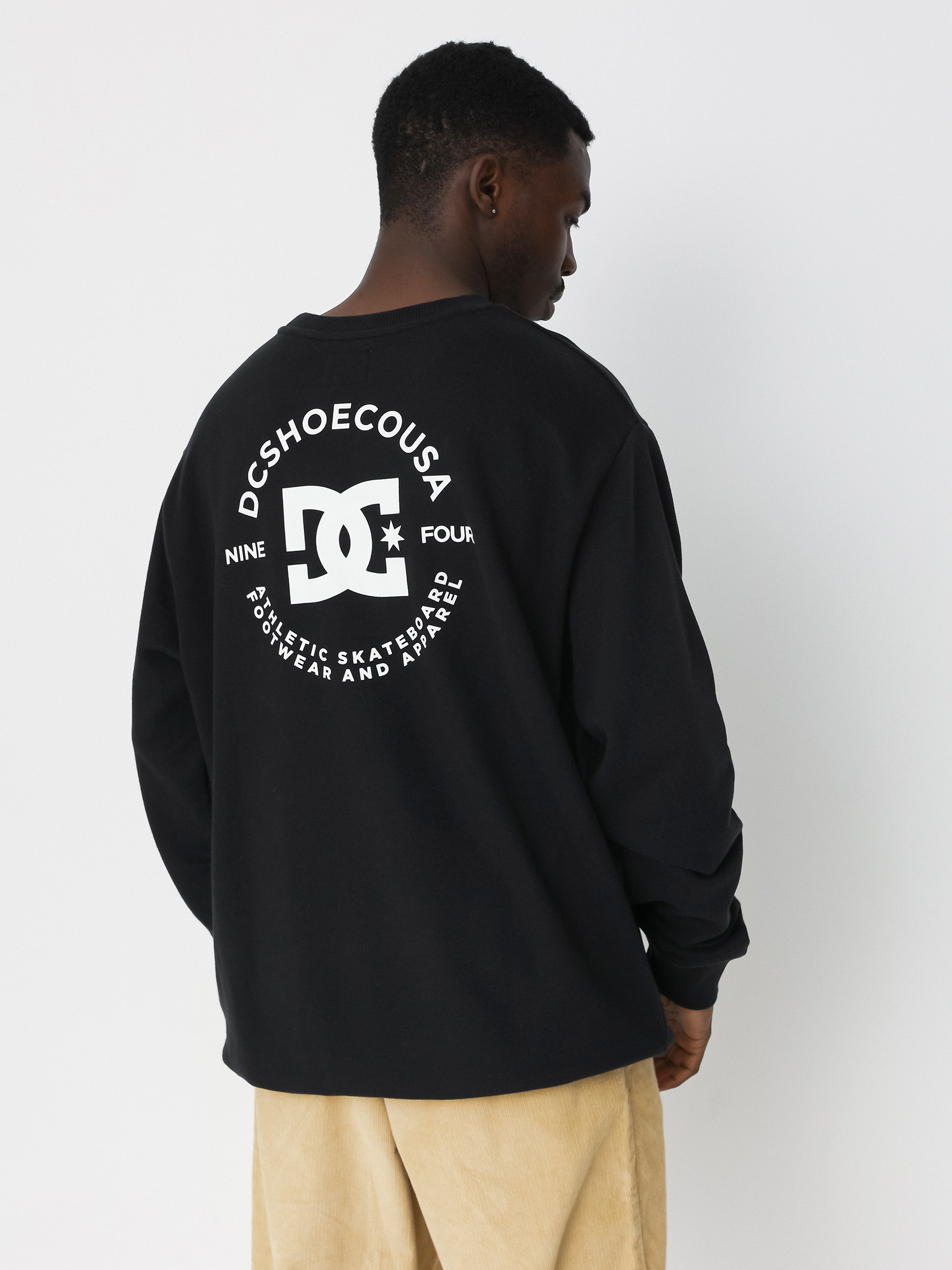 Mikina s kapucňou DC Star Pilot Fb Crew (black)