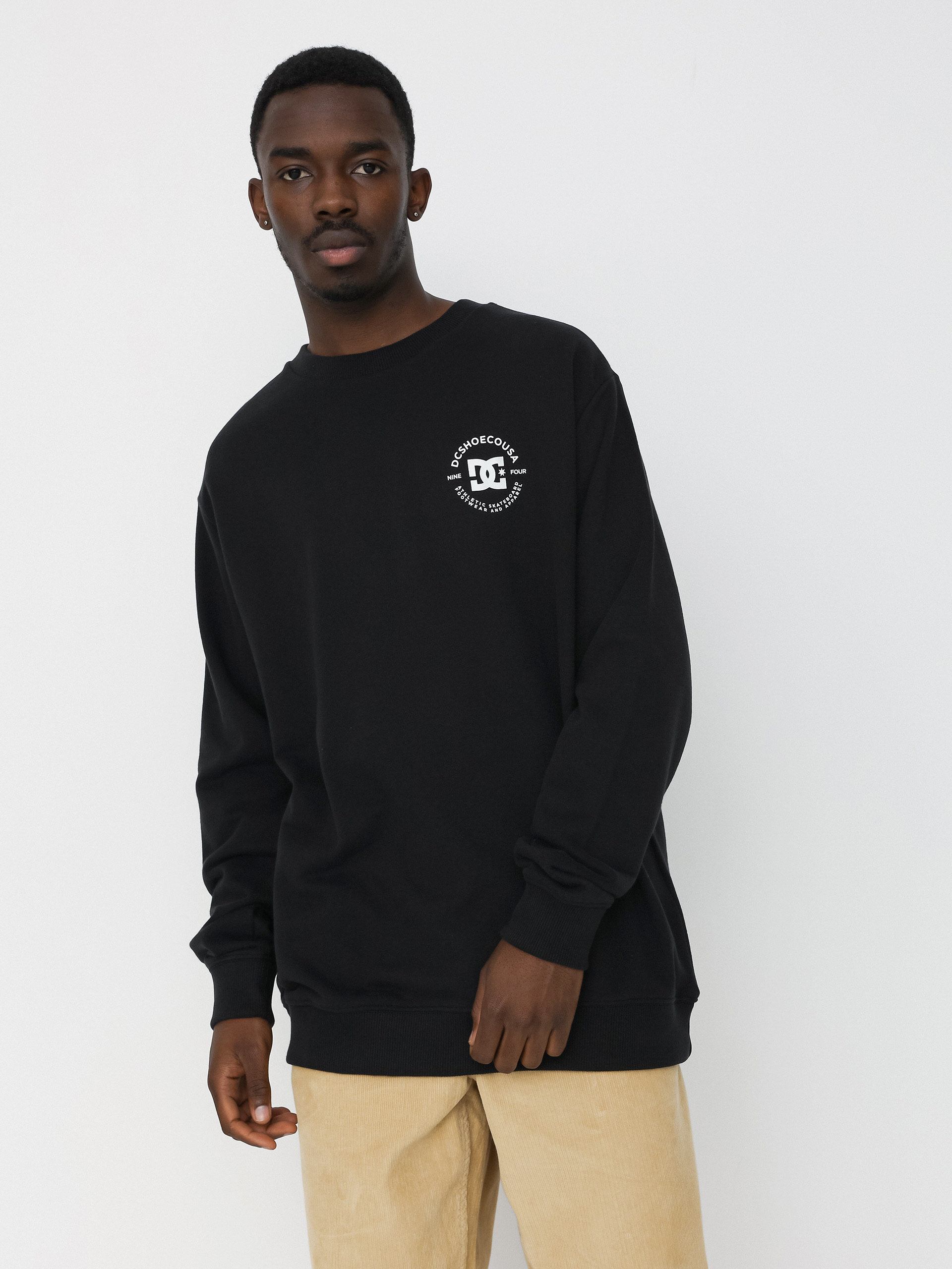 Mikina s kapucňou DC Star Pilot Fb Crew (black)