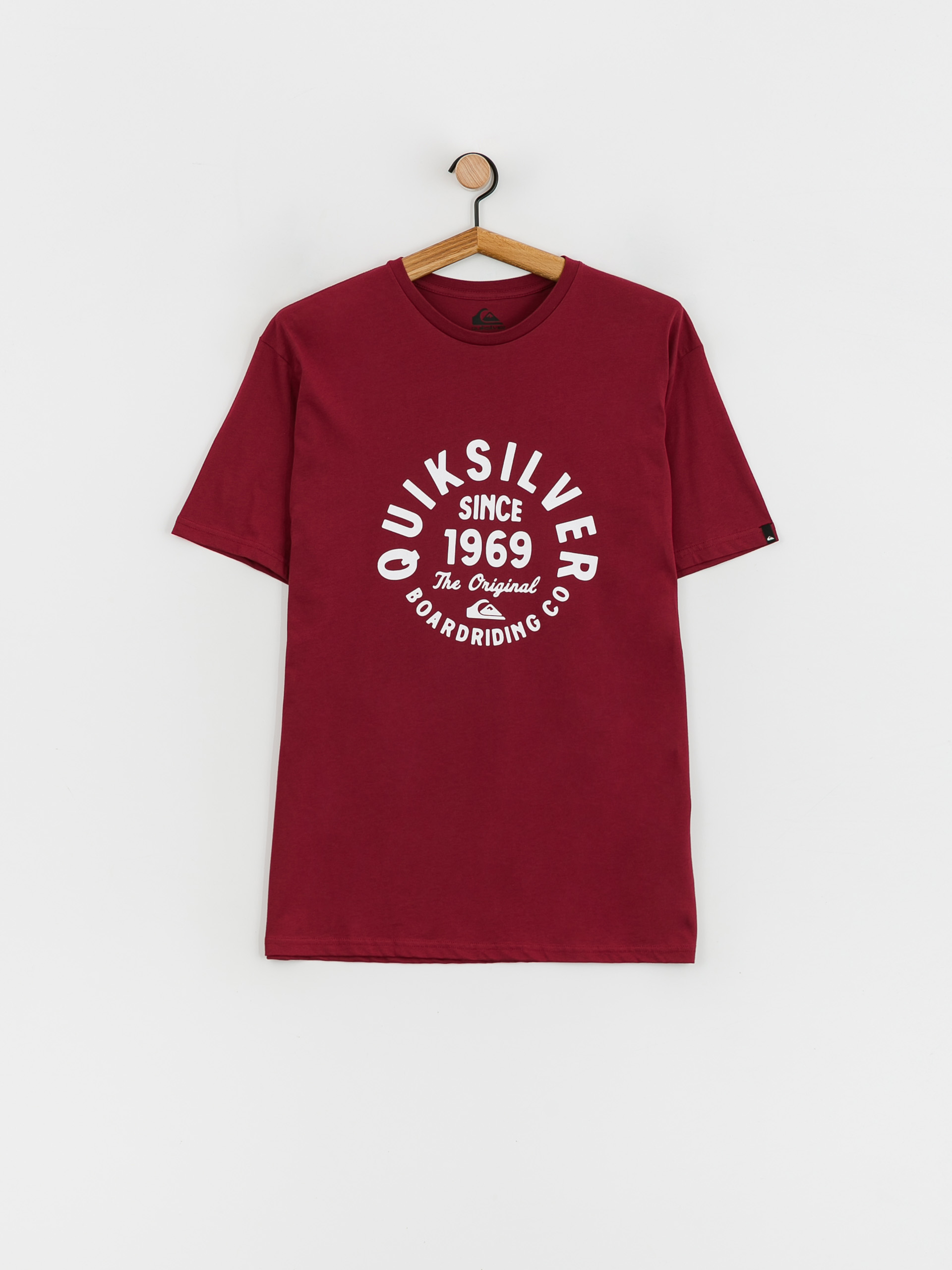 Tričko Quiksilver Circled Script Front (tibetan red)