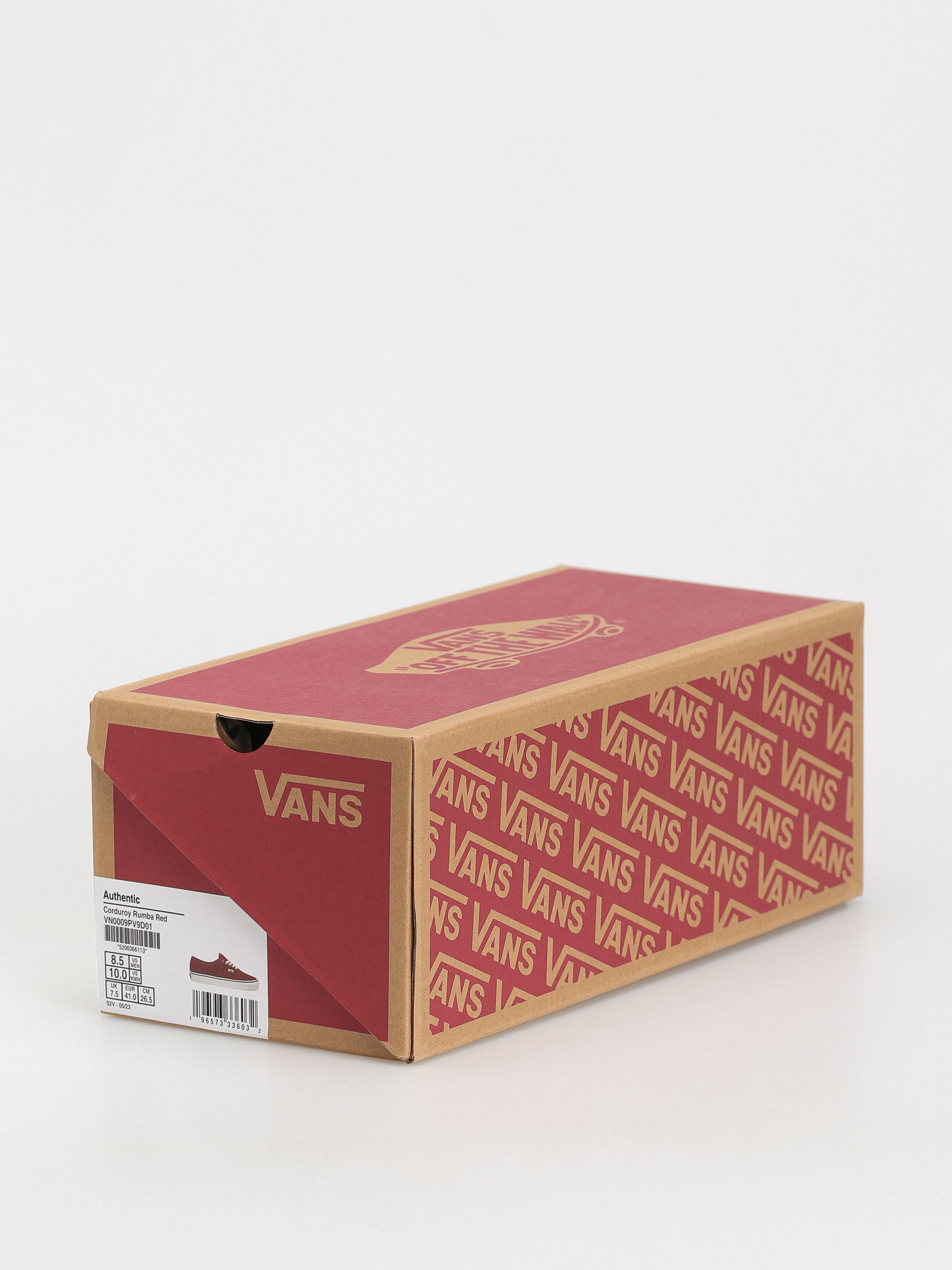 Topánky Vans Authentic (corduroy rumba red)