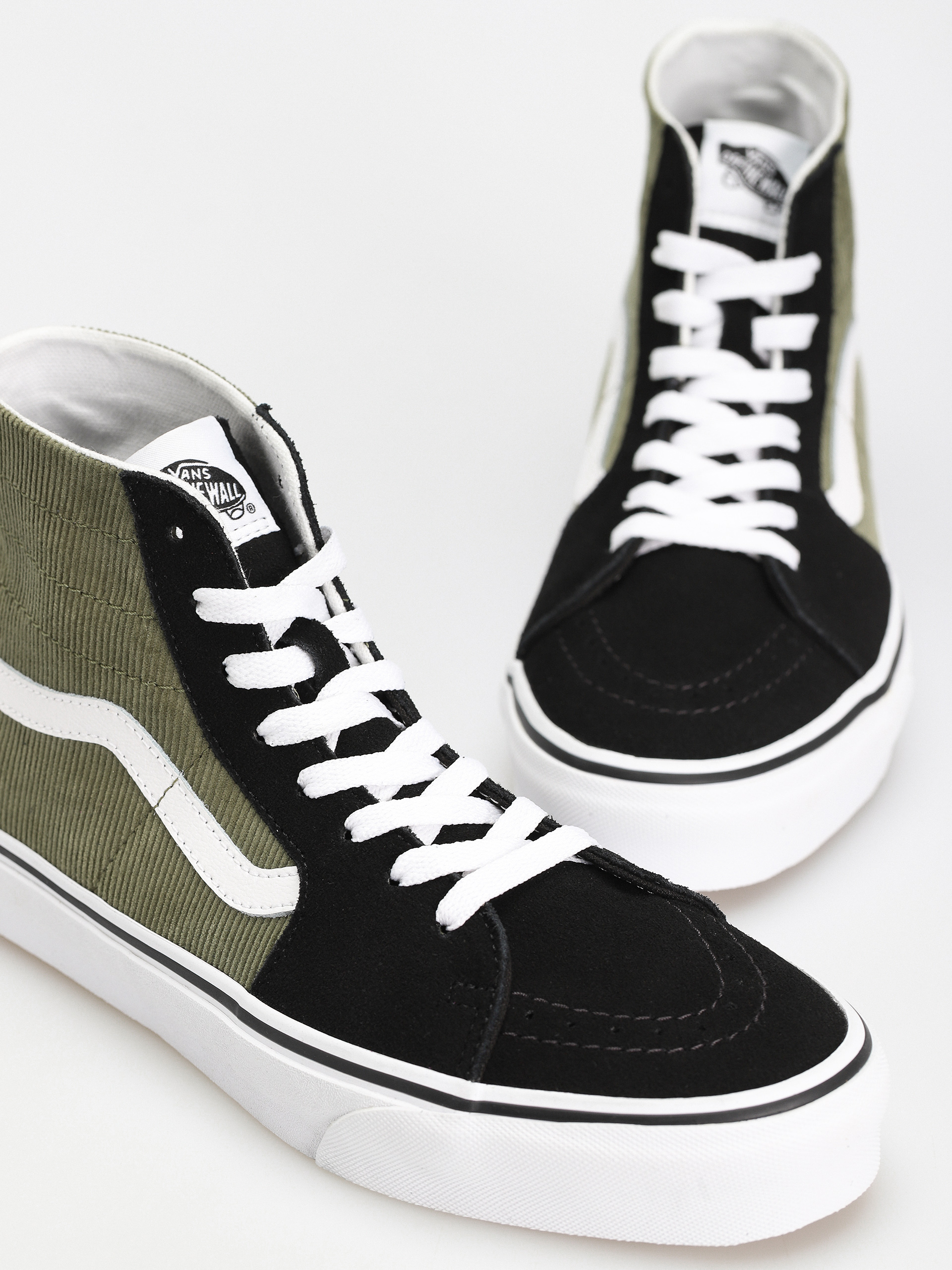 Topánky Vans Sk8 Hi Tapered (mini cord green)