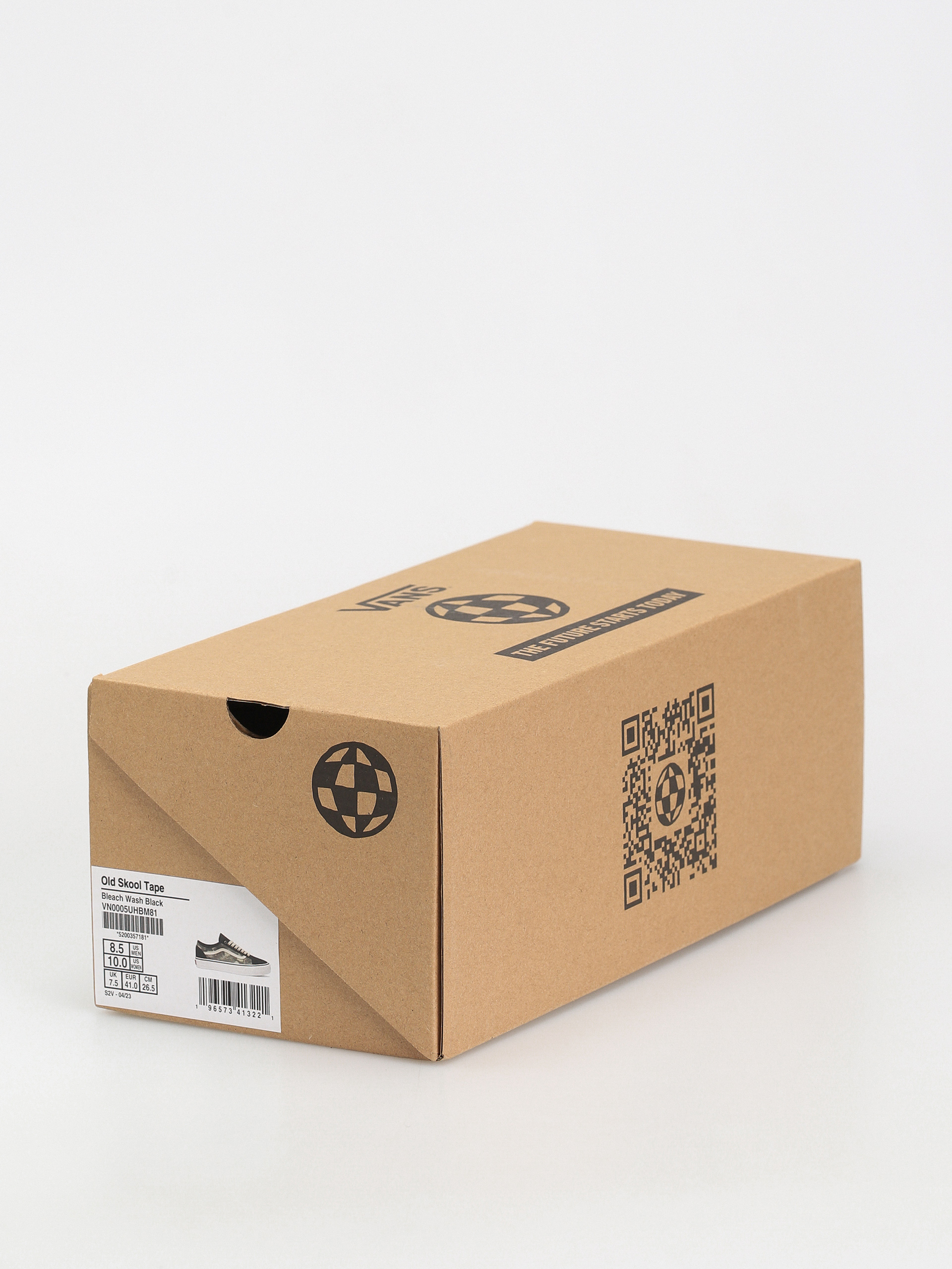 Topánky Vans Old Skool Tapered Vr3 (bleach wash black)