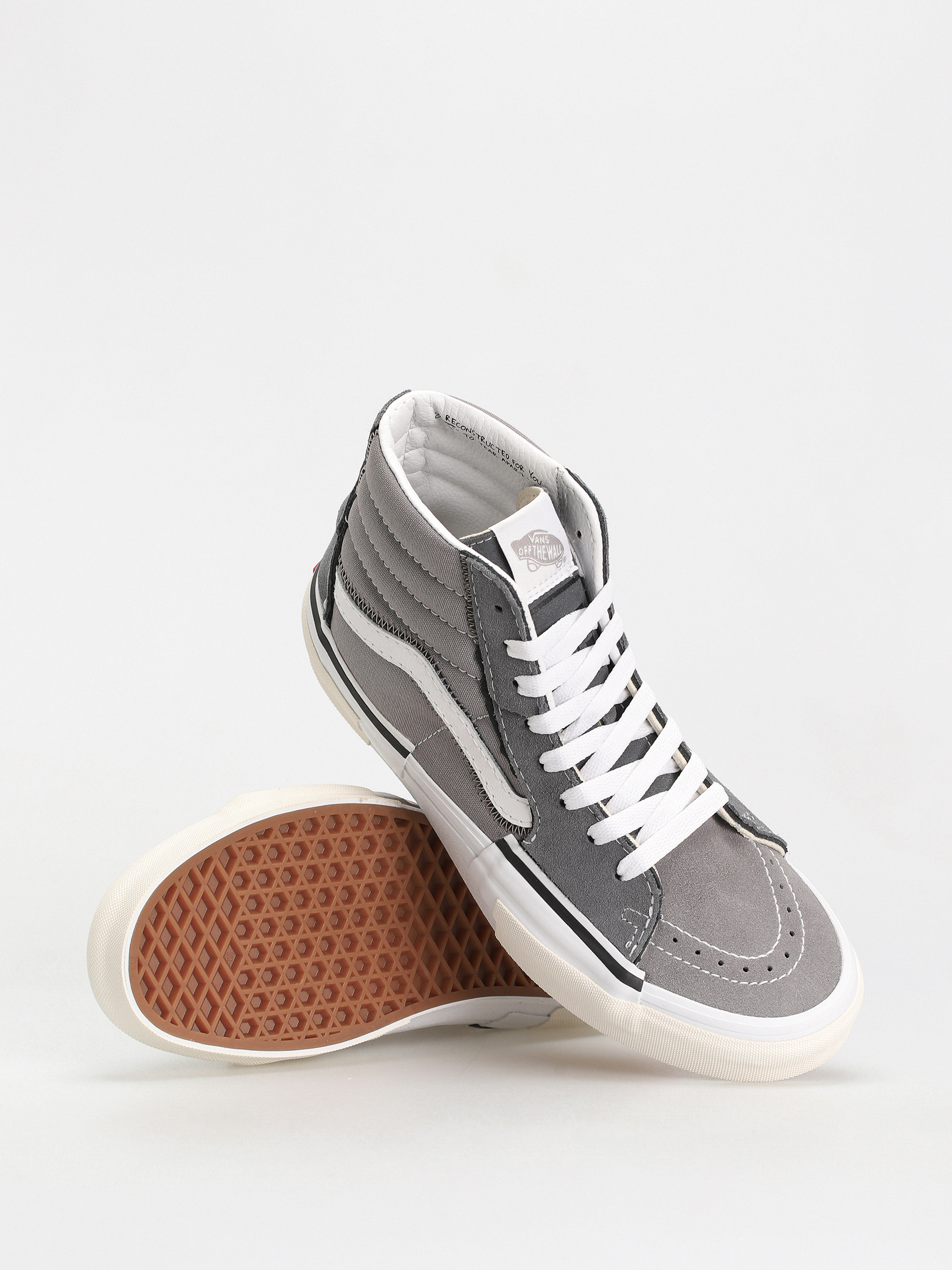 Topánky Vans Sk8 Hi Reconstruct (grey)
