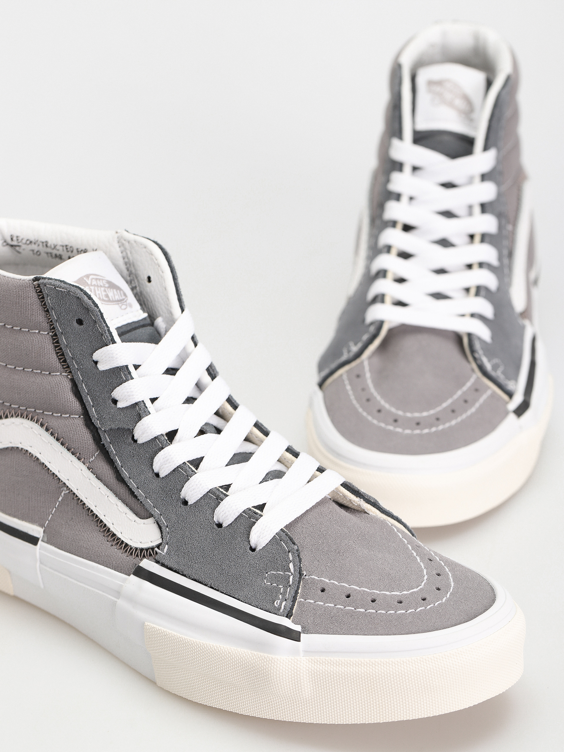 Topánky Vans Sk8 Hi Reconstruct (grey)