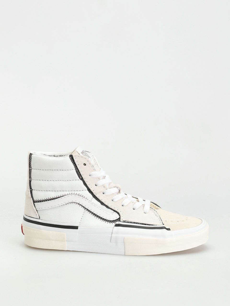 Topánky Vans Sk8 Hi Reconstruct (true white)