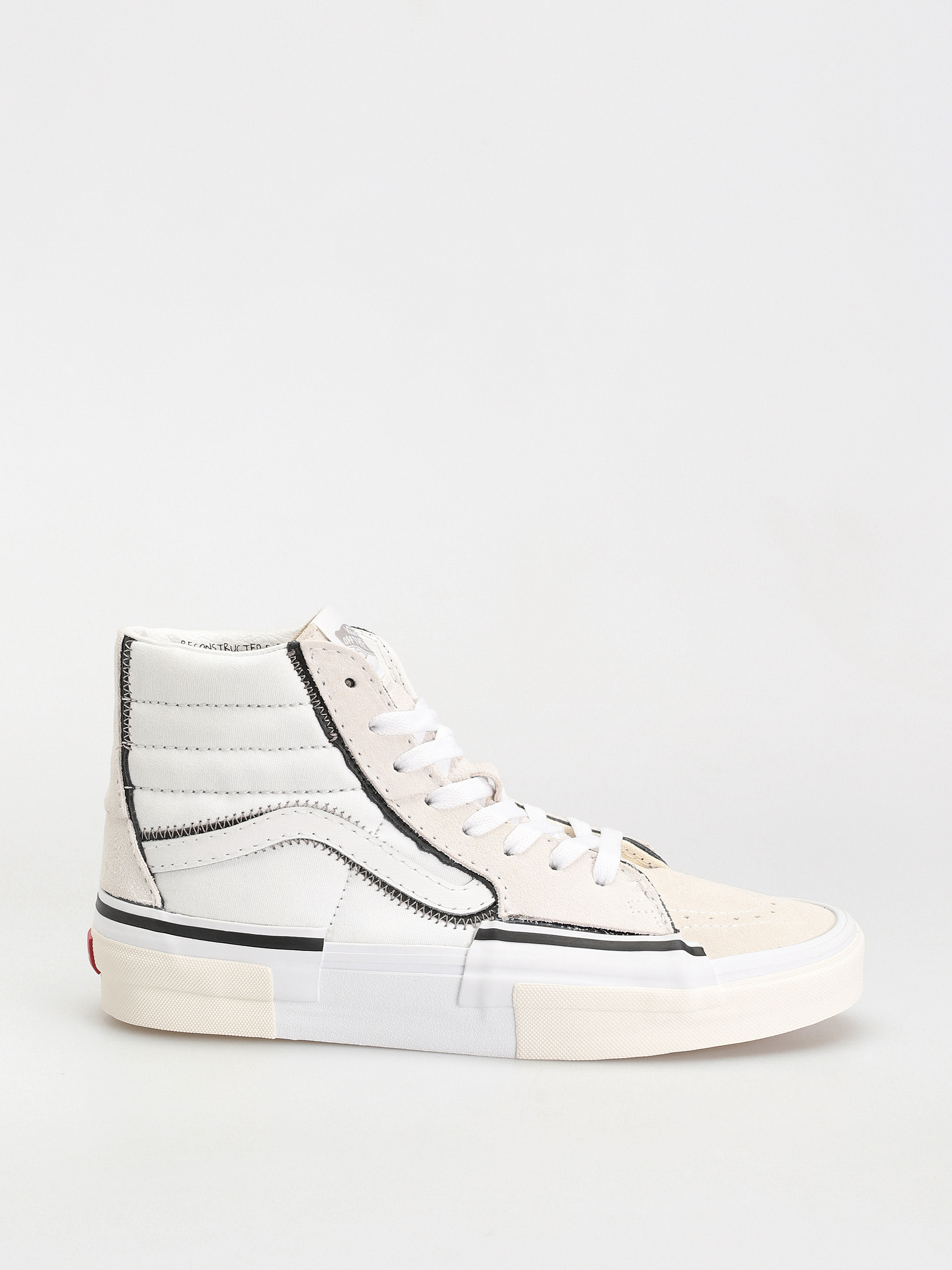 Topu00e1nky Vans Sk8 Hi Reconstruct (true white)