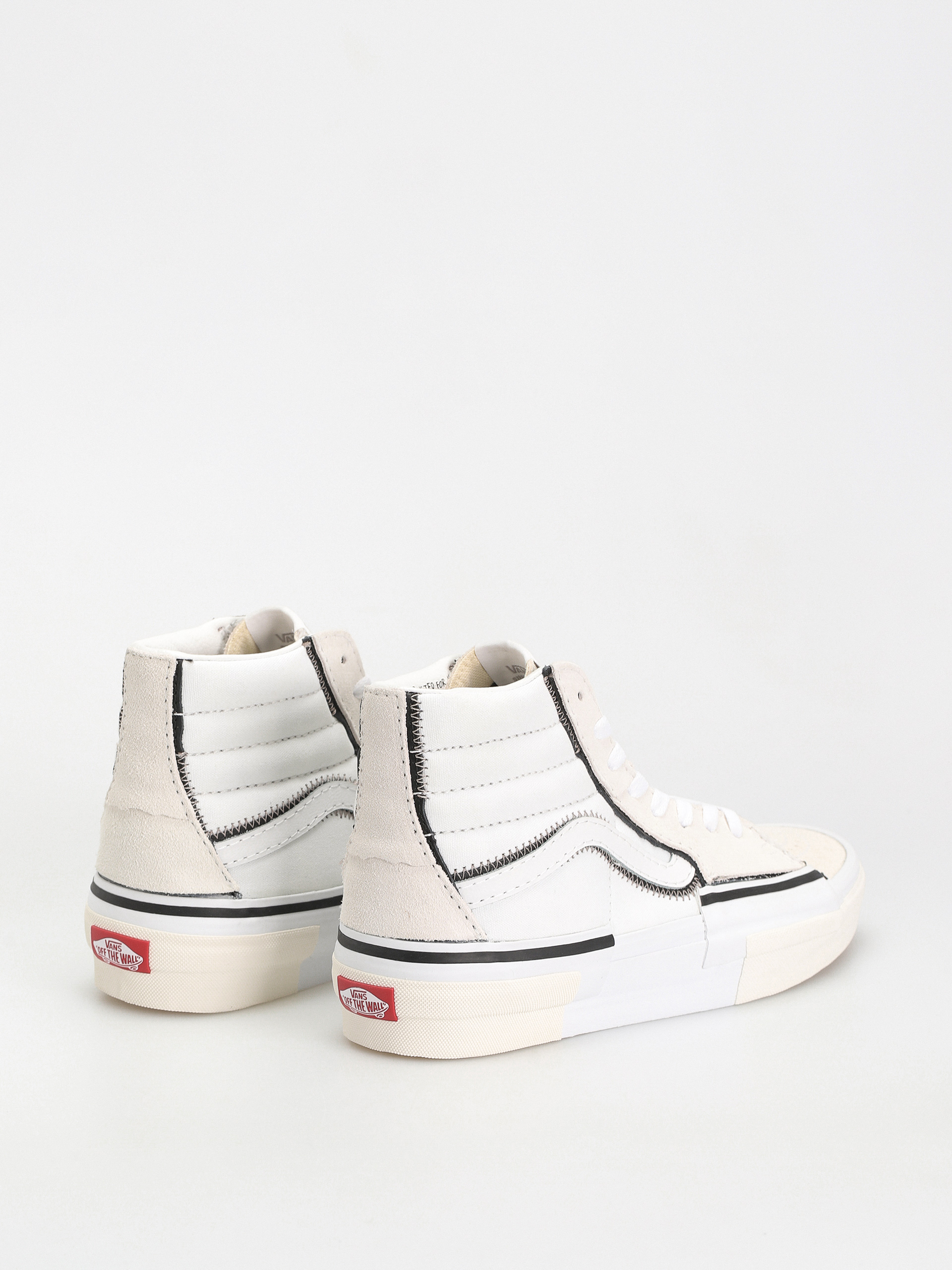 Topánky Vans Sk8 Hi Reconstruct (true white)