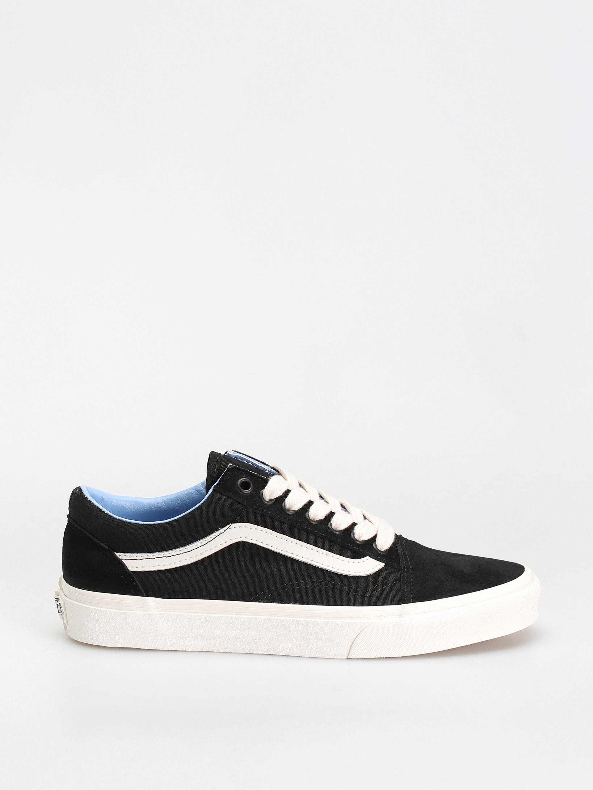 Topánky Vans Old Skool (oversized lace black/light blue)