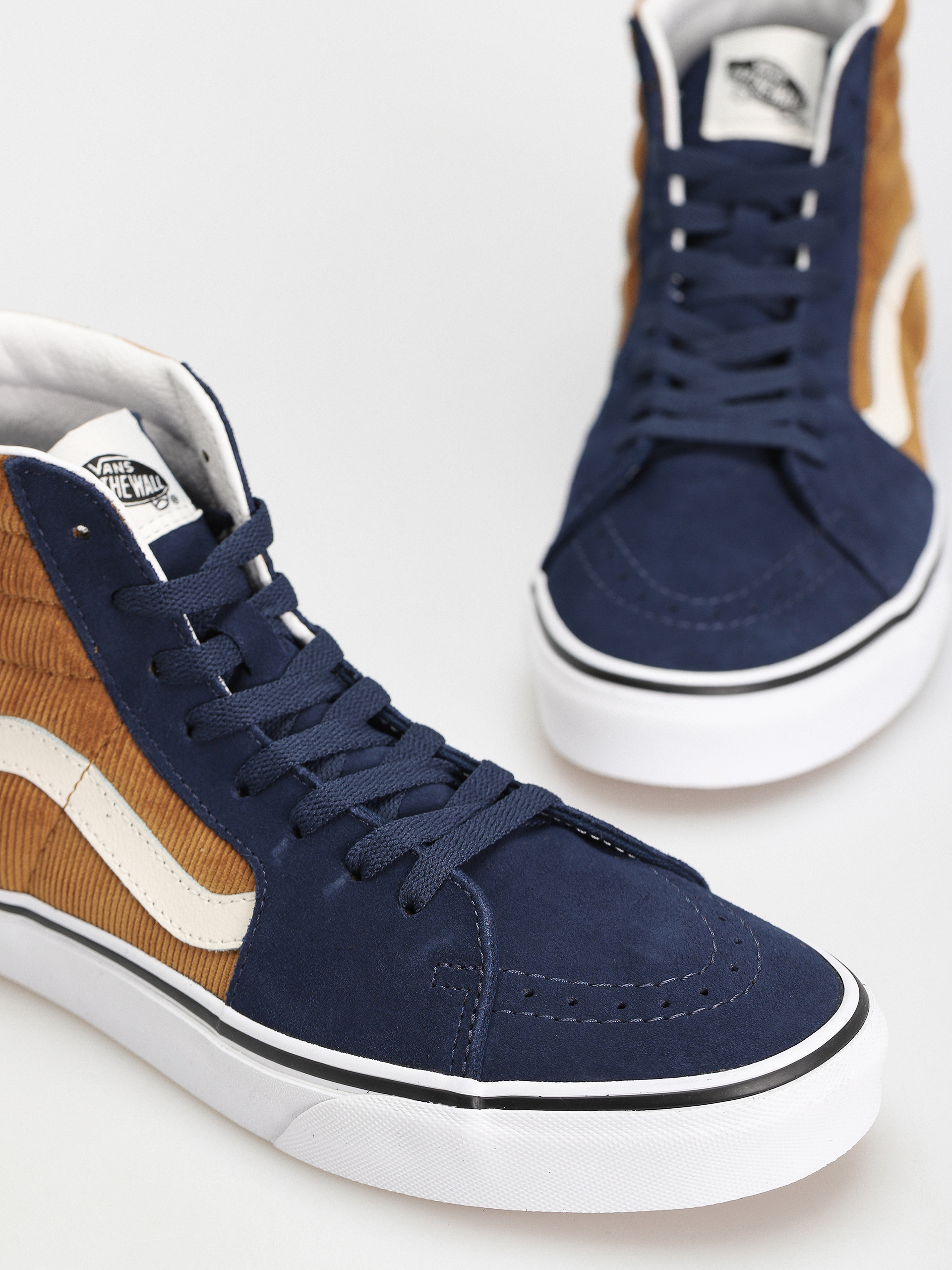 Topánky Vans Sk8 Hi (mini cord blue/brown)