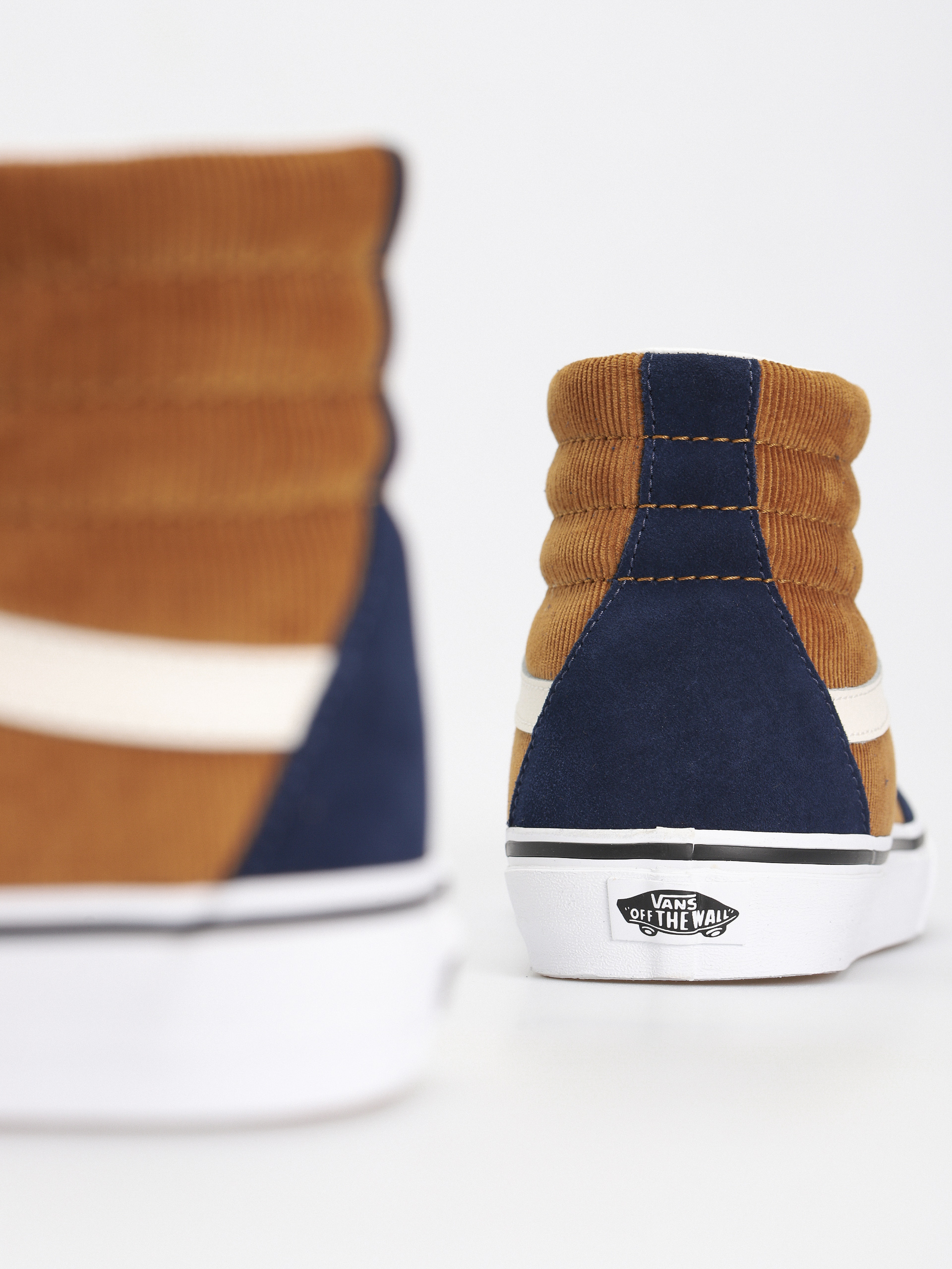 Topánky Vans Sk8 Hi (mini cord blue/brown)