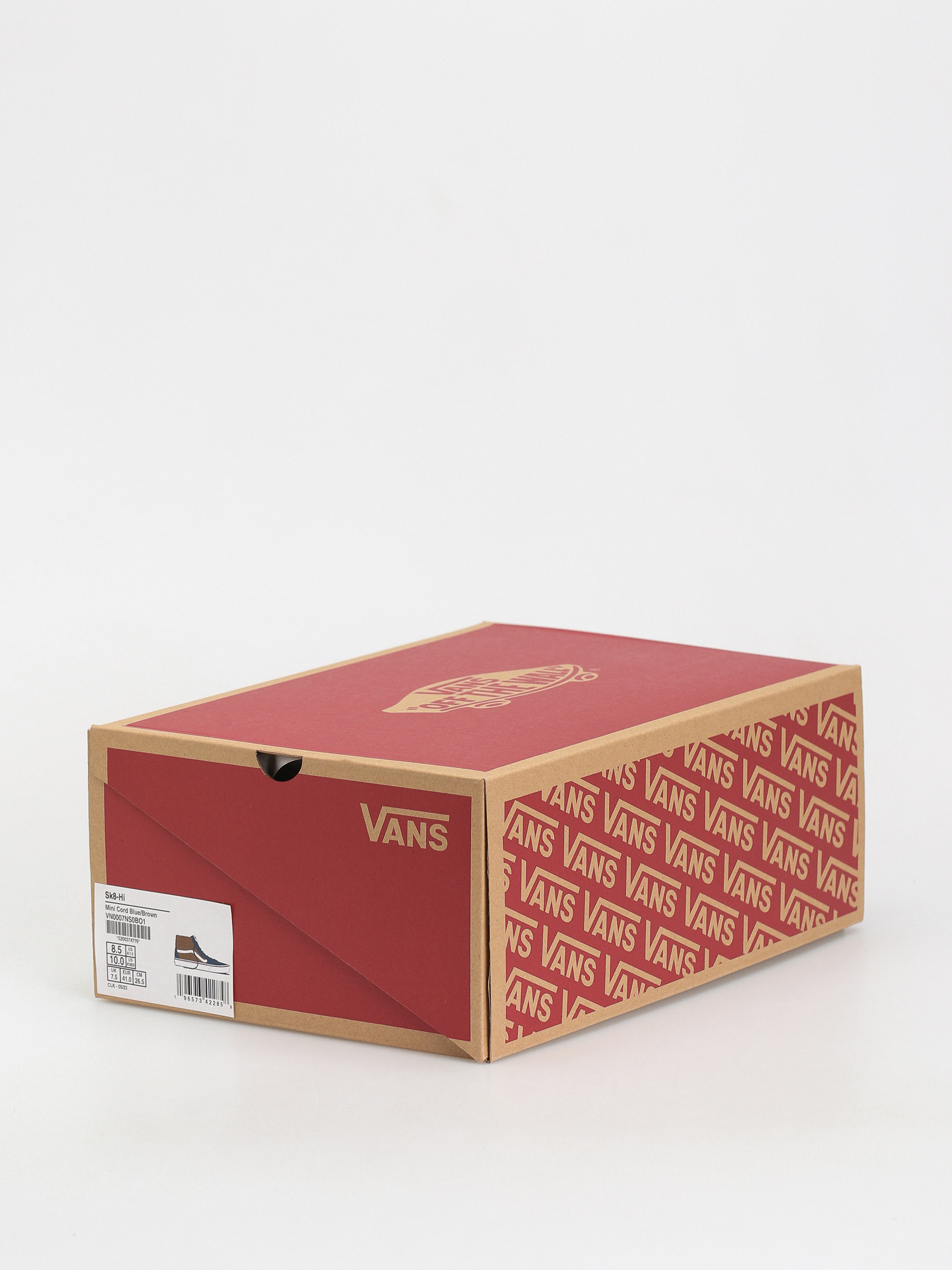 Topánky Vans Sk8 Hi (mini cord blue/brown)