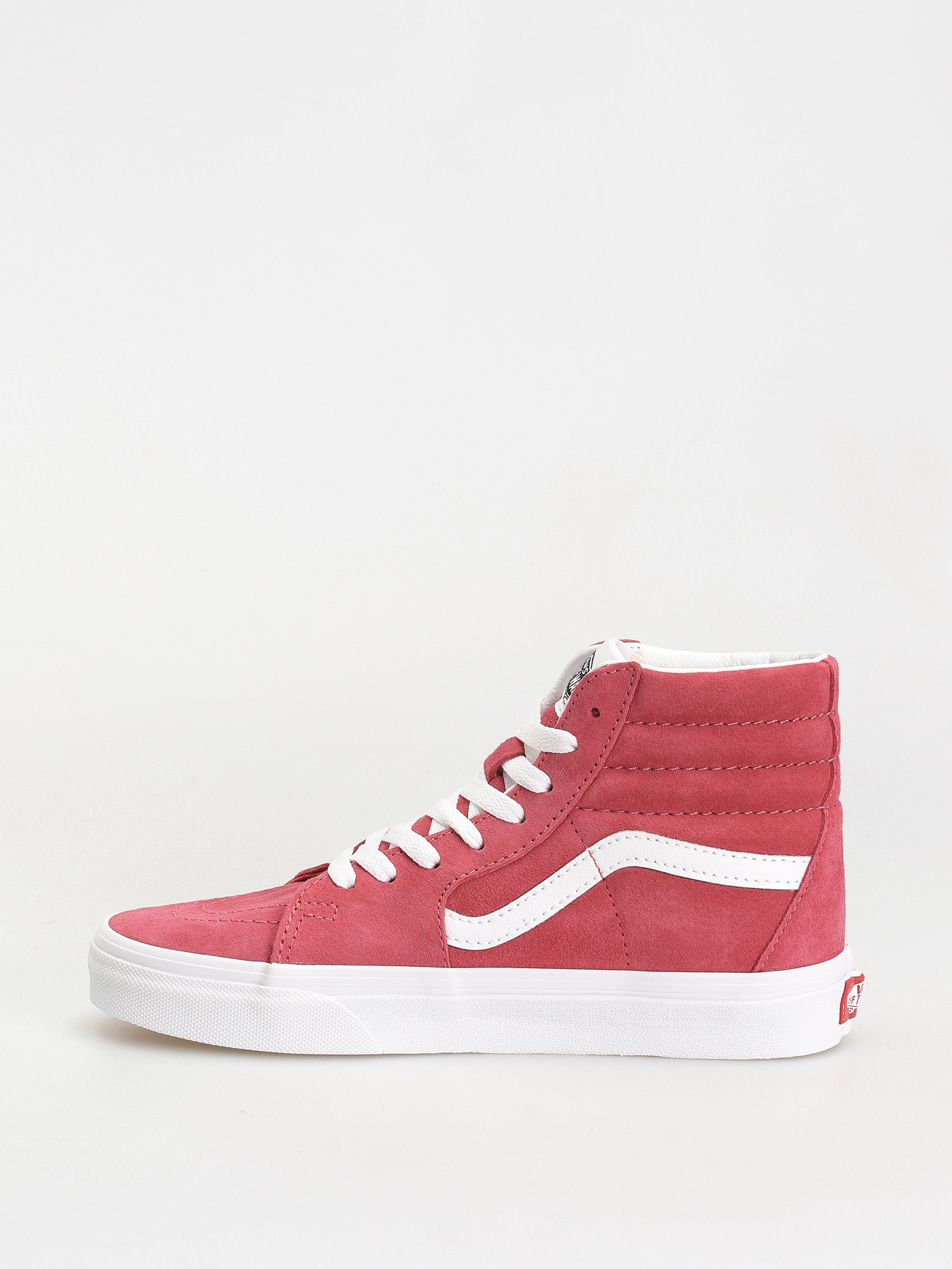 Topánky Vans Sk8 Hi (pig suede holly berry)