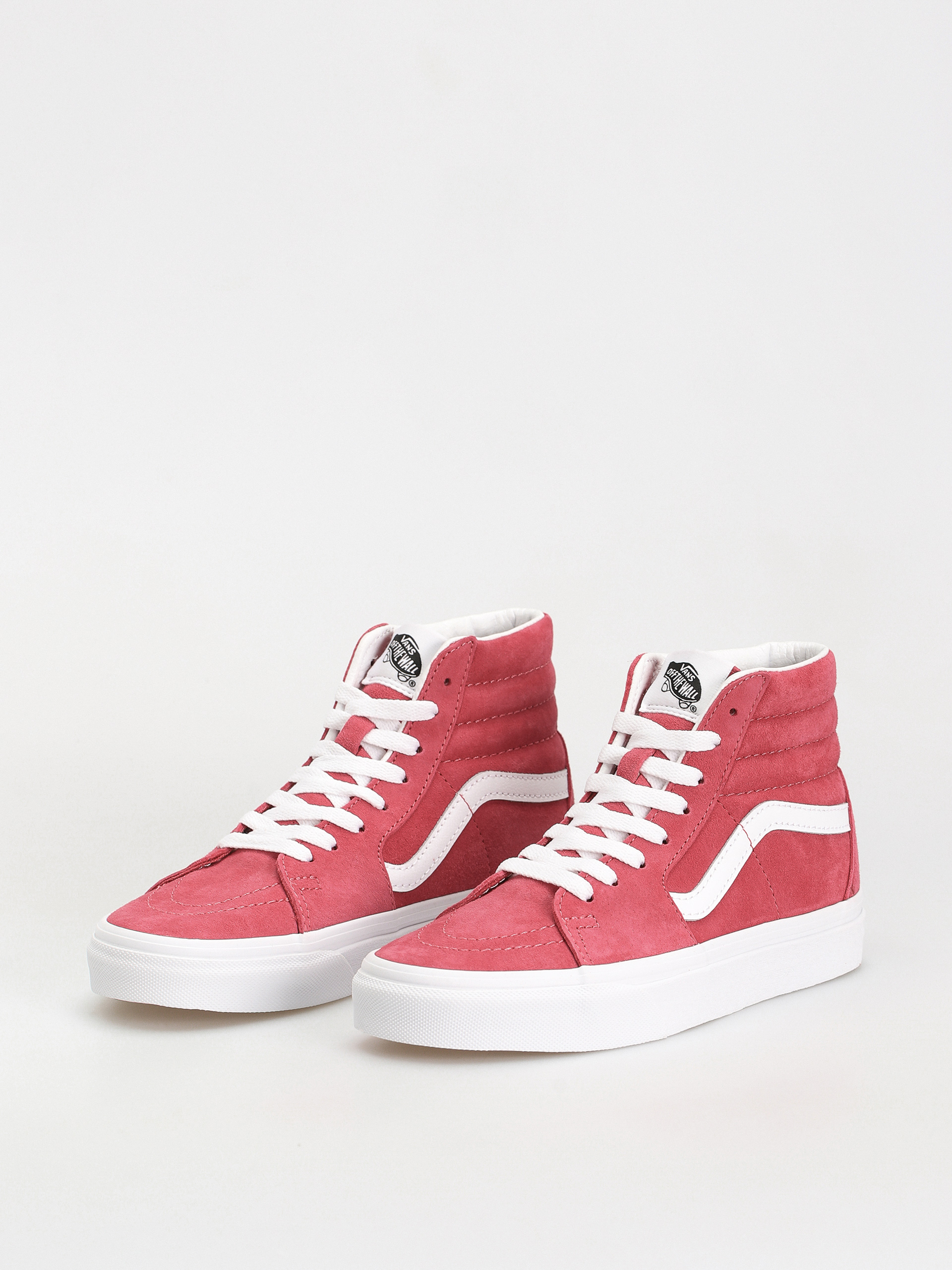 Topánky Vans Sk8 Hi (pig suede holly berry)