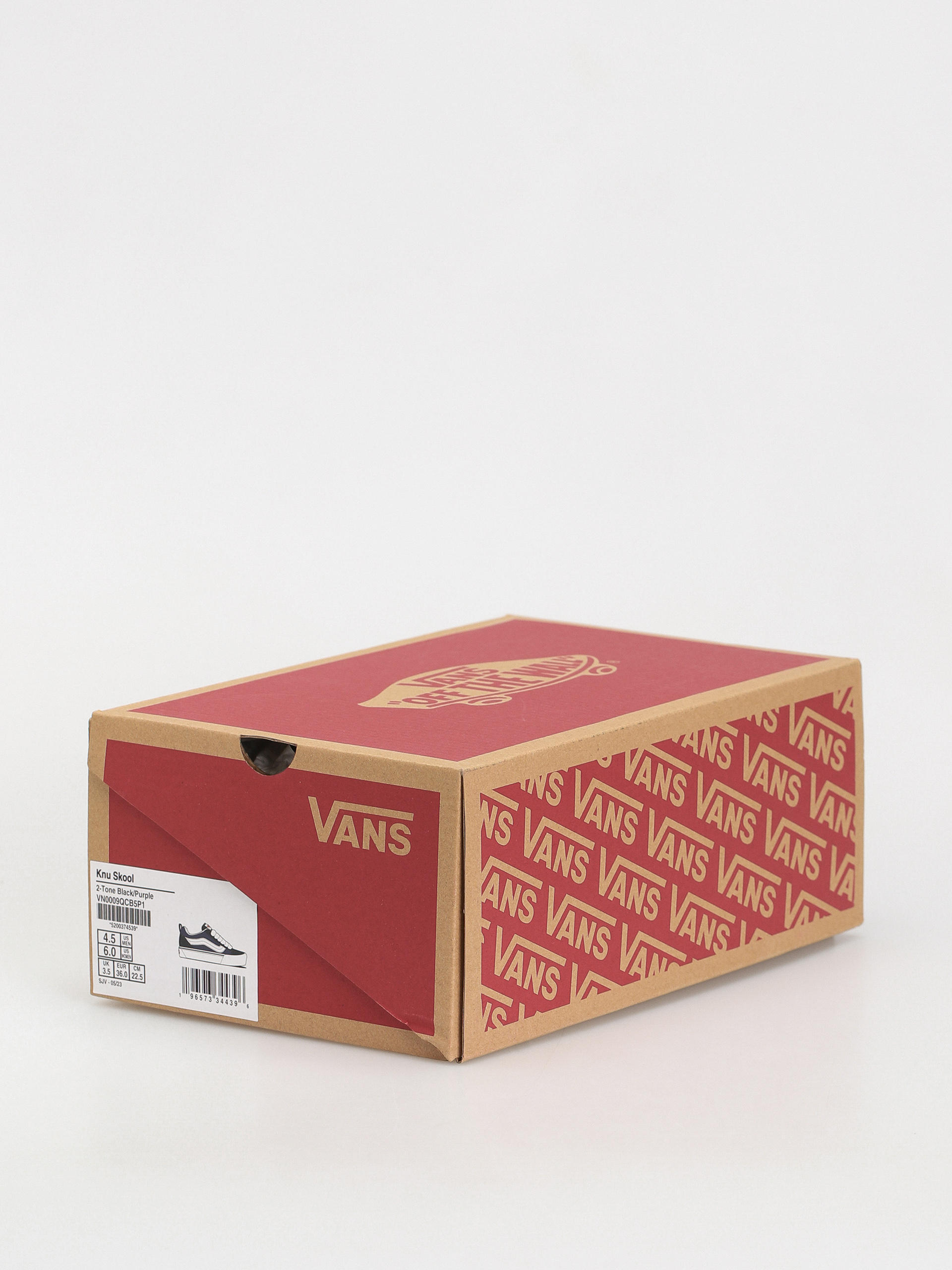 Topánky Vans Knu Skool (2 tone black/purple)