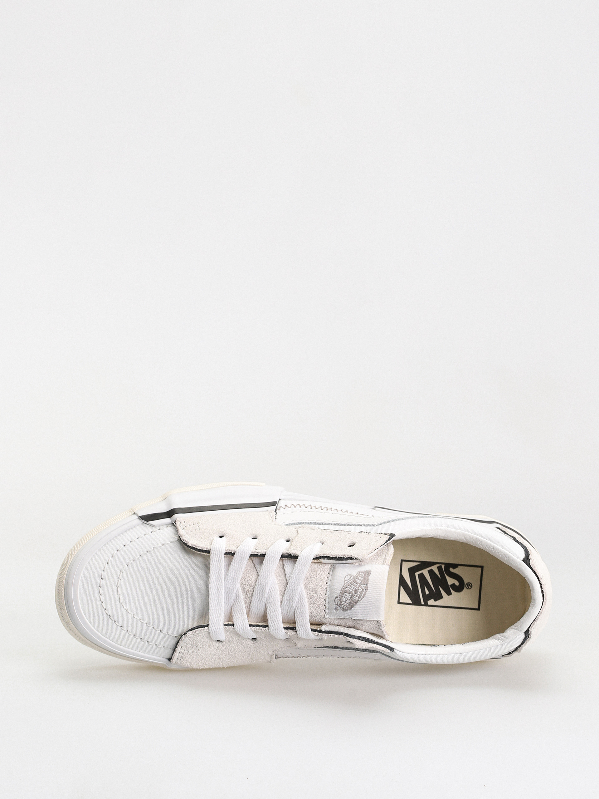 Topánky Vans Sk8 Low Reconstruct (true white)
