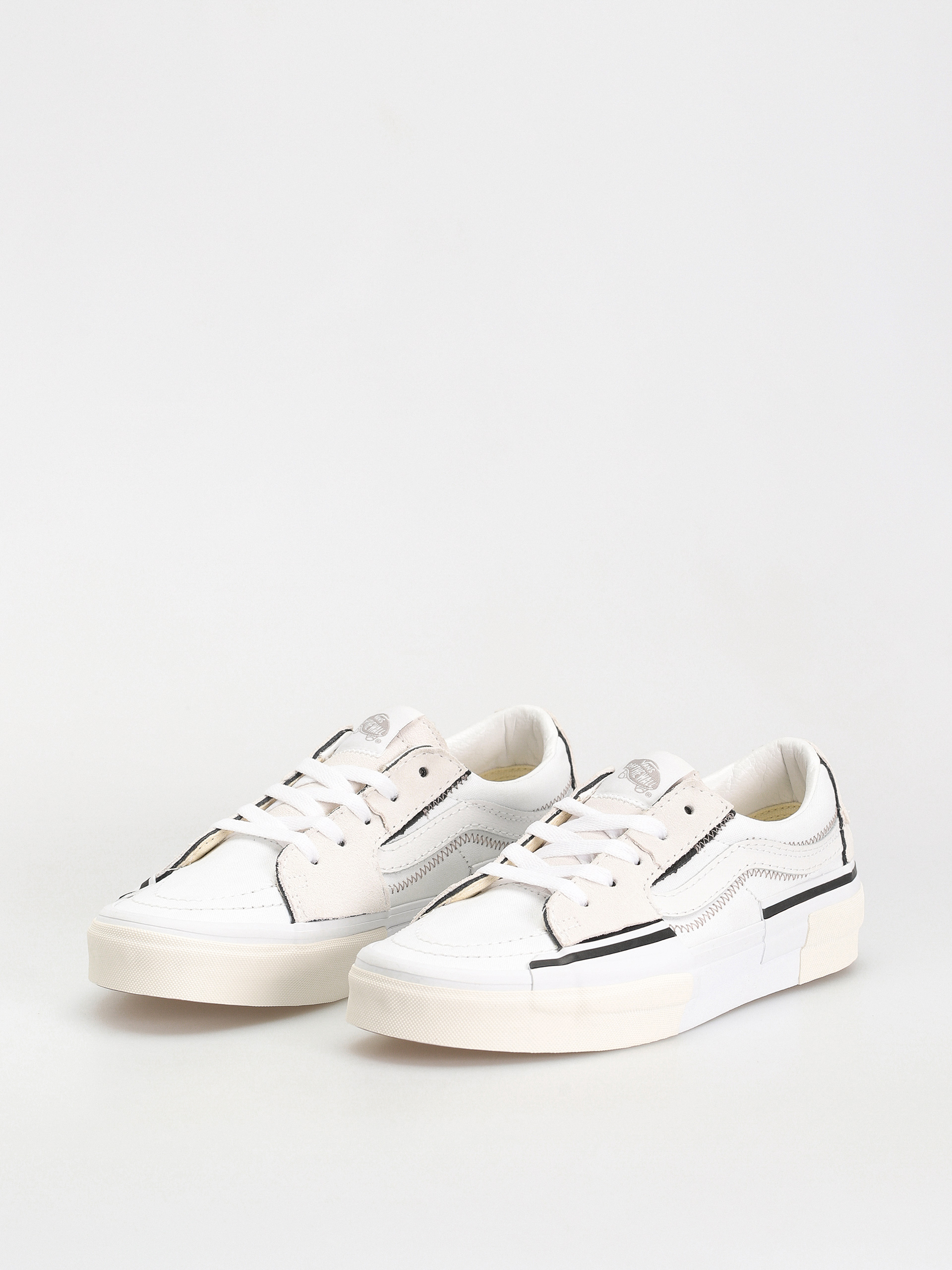 Topánky Vans Sk8 Low Reconstruct (true white)