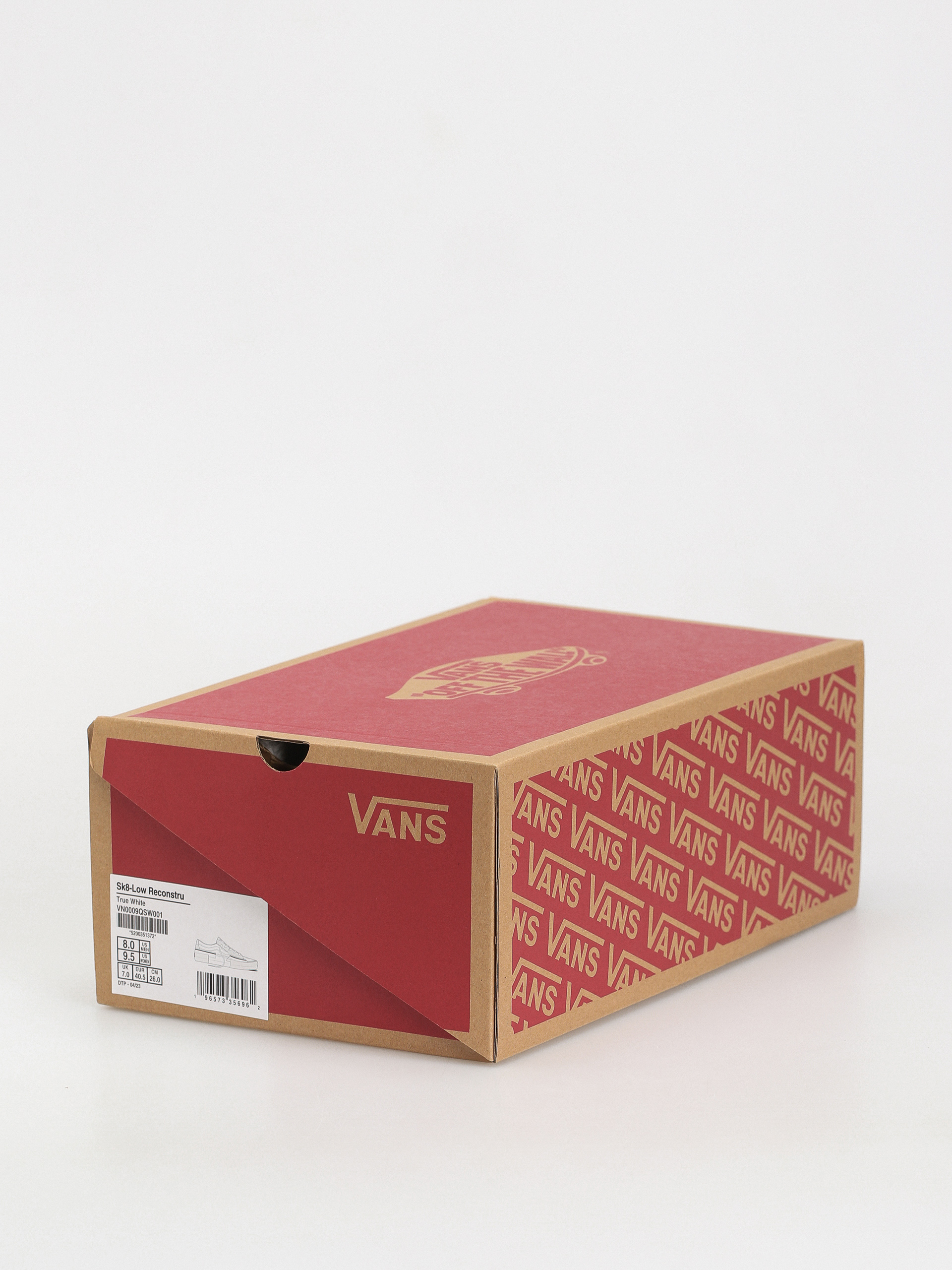 Topánky Vans Sk8 Low Reconstruct (true white)