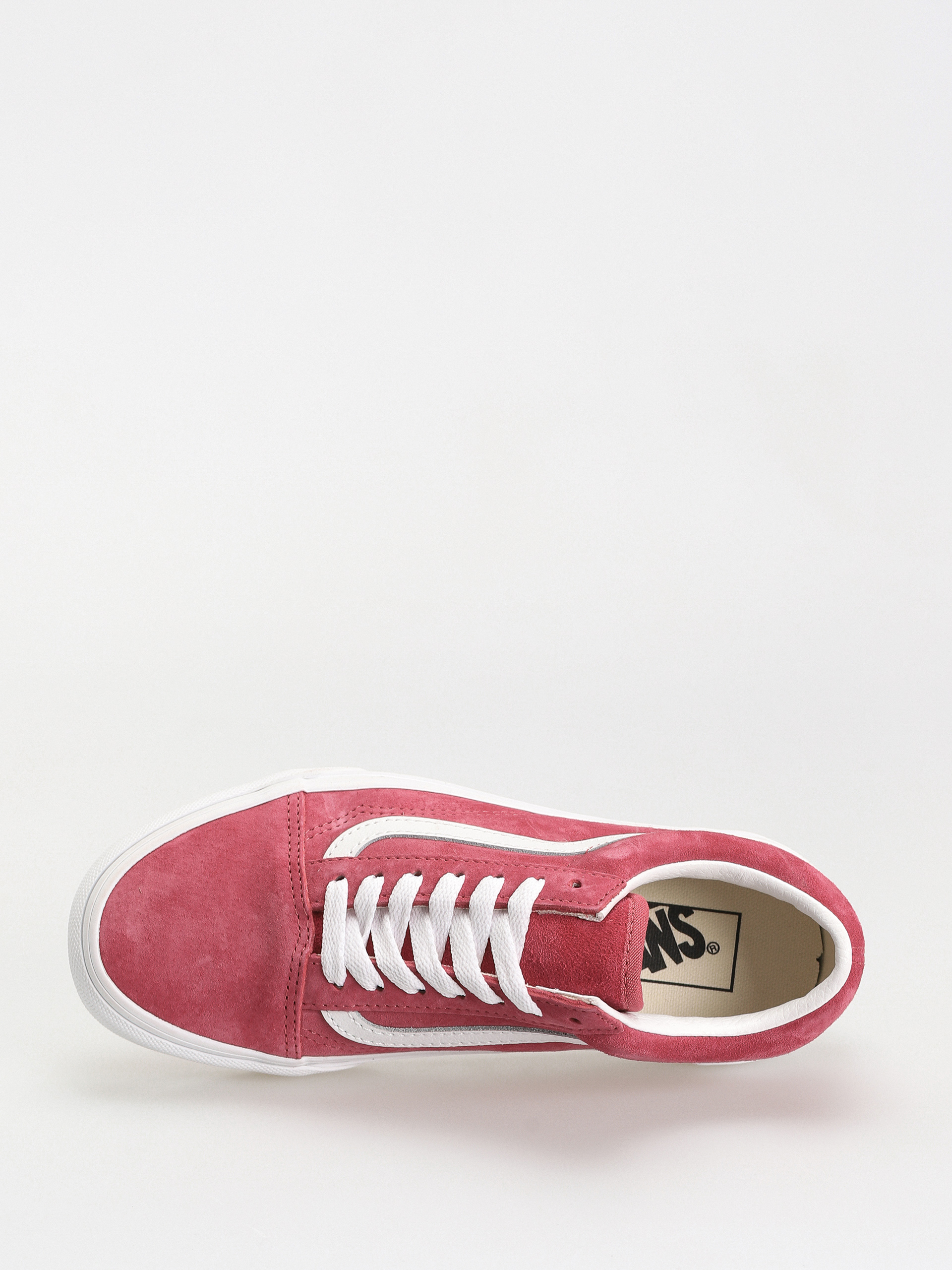 Topánky Vans Old Skool (pig suede holly berry)