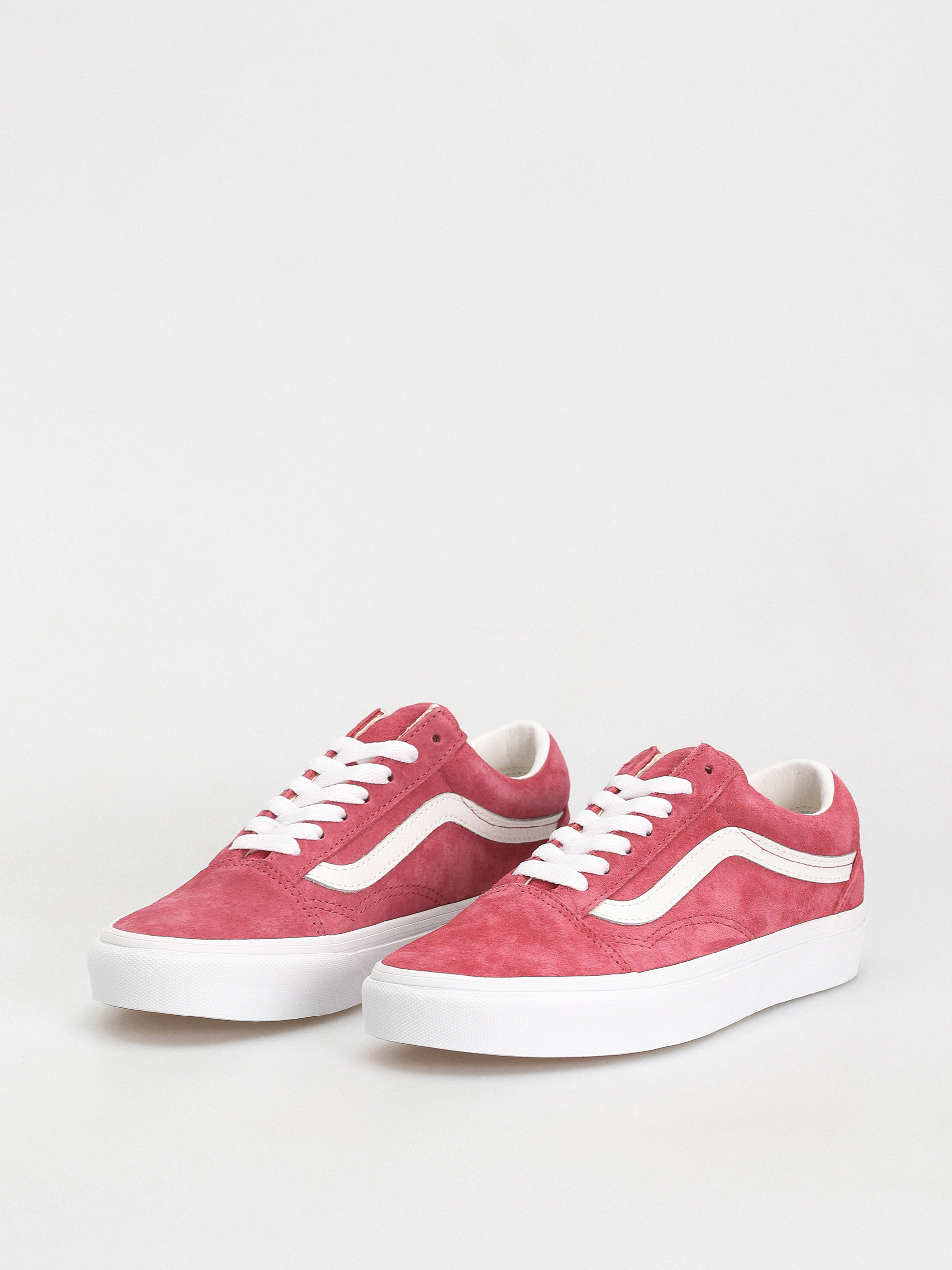 Topánky Vans Old Skool (pig suede holly berry)